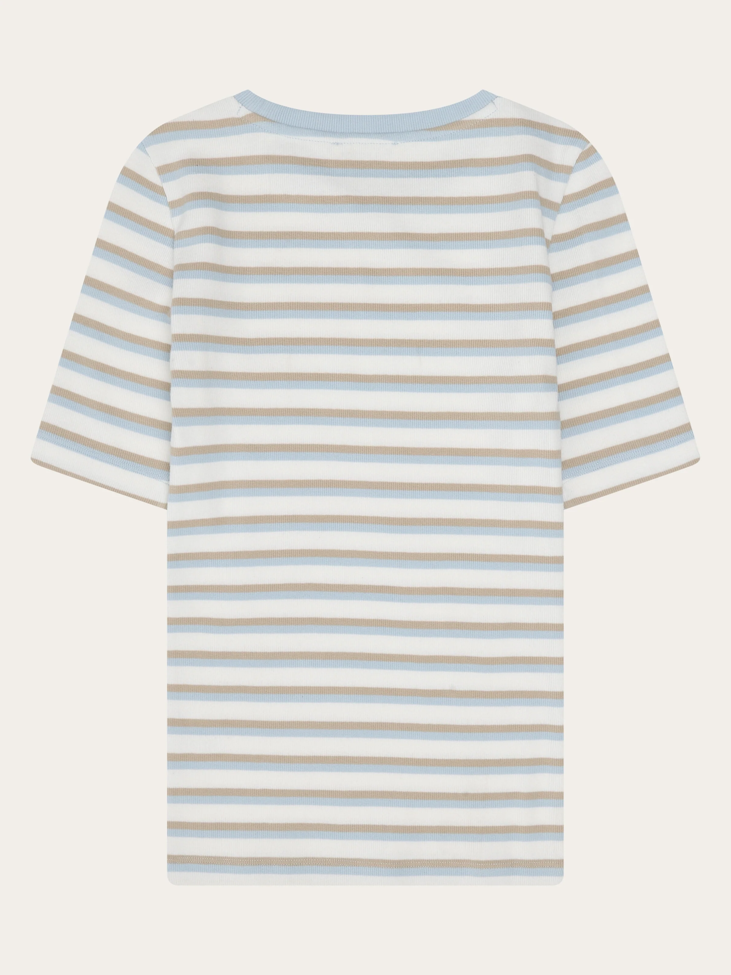 Rib t-shirt - Multi color stripe - Image 5