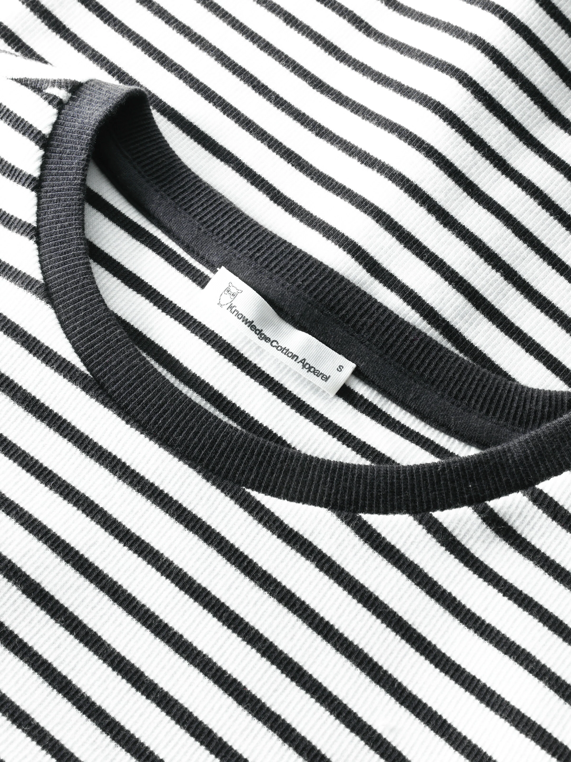 Rib t-shirt - Navy - Image 2