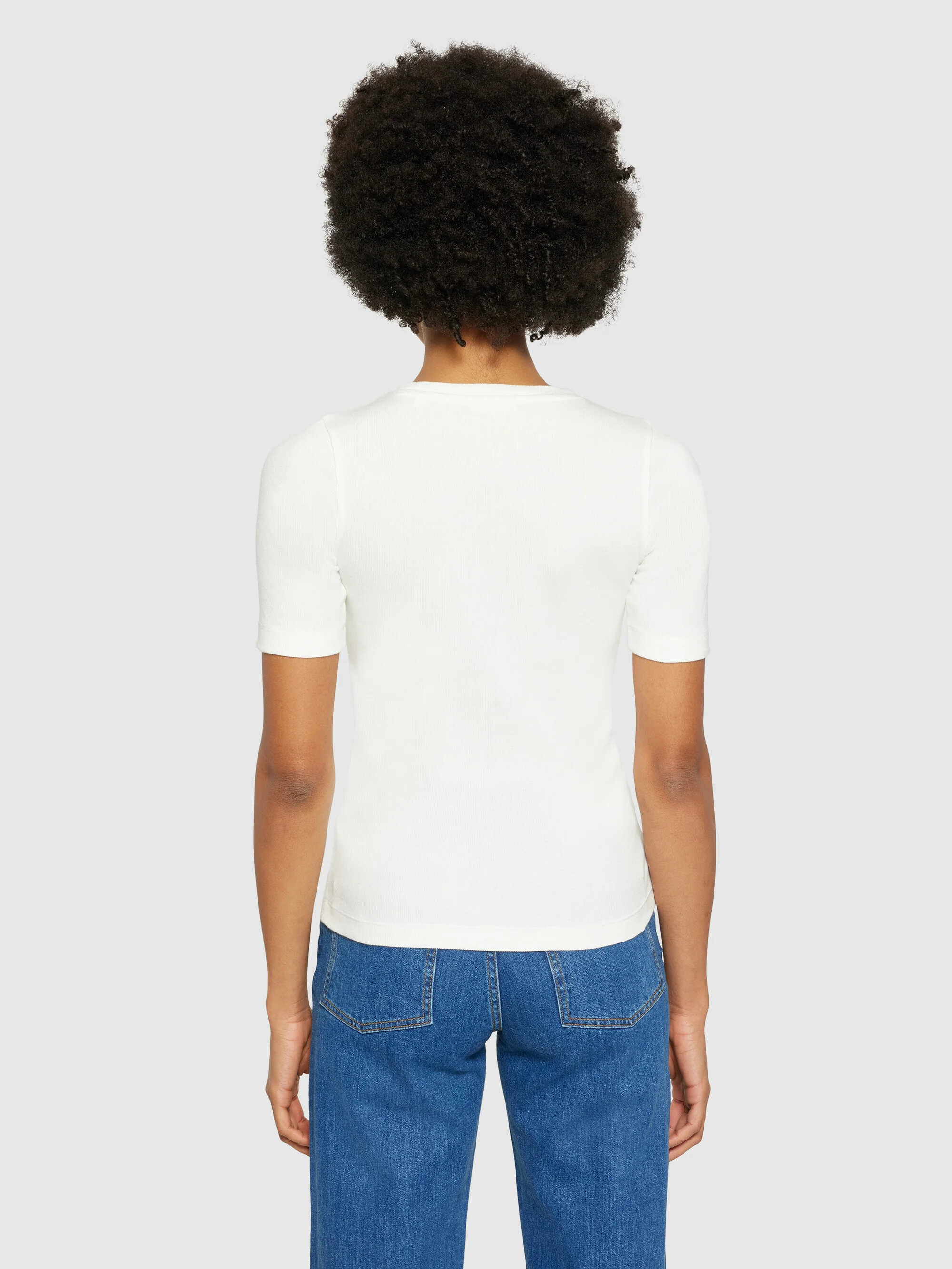 Rib t-shirt - Star White - Image 3