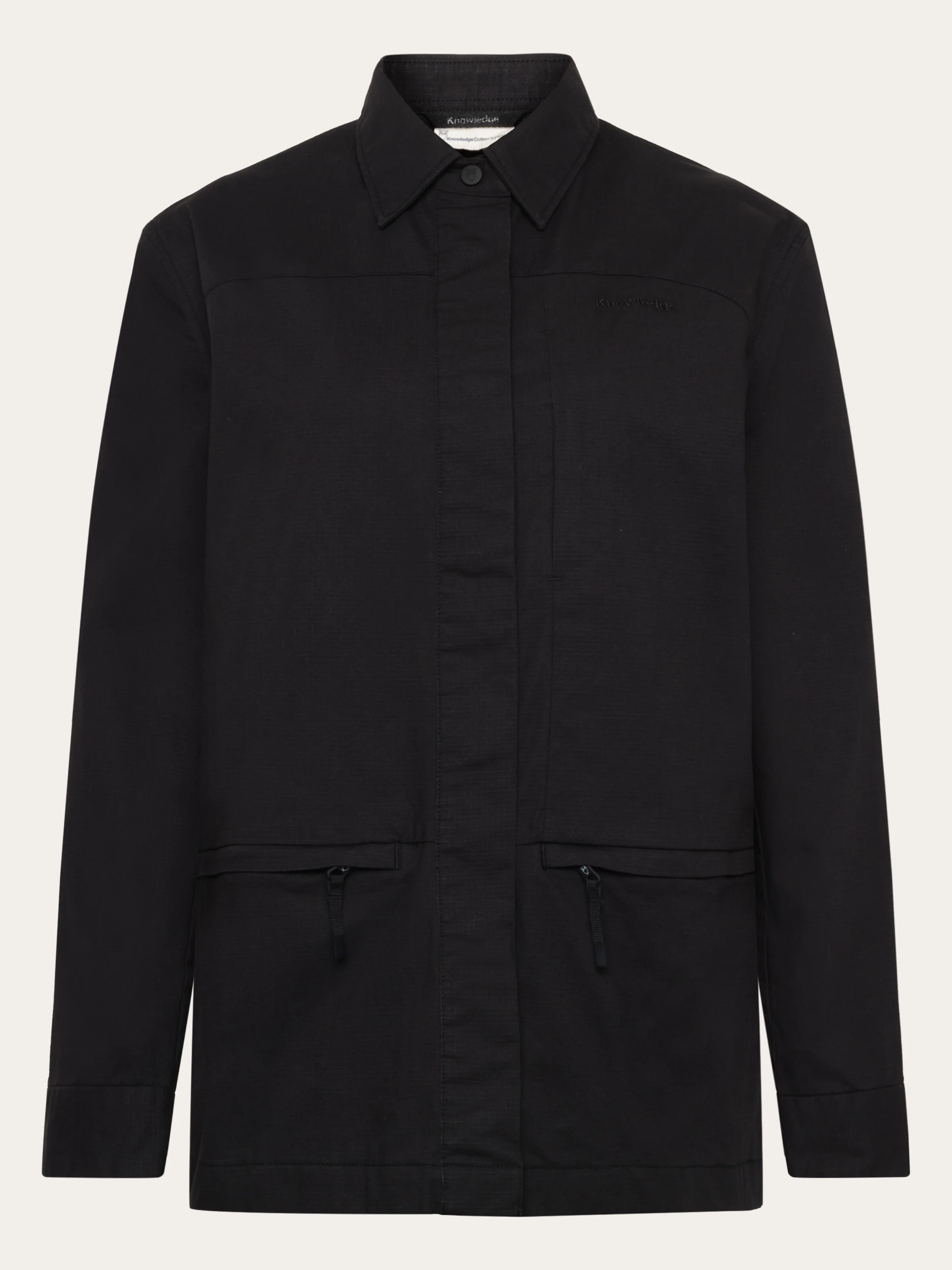 Ripstop overshirt - Black Jet
