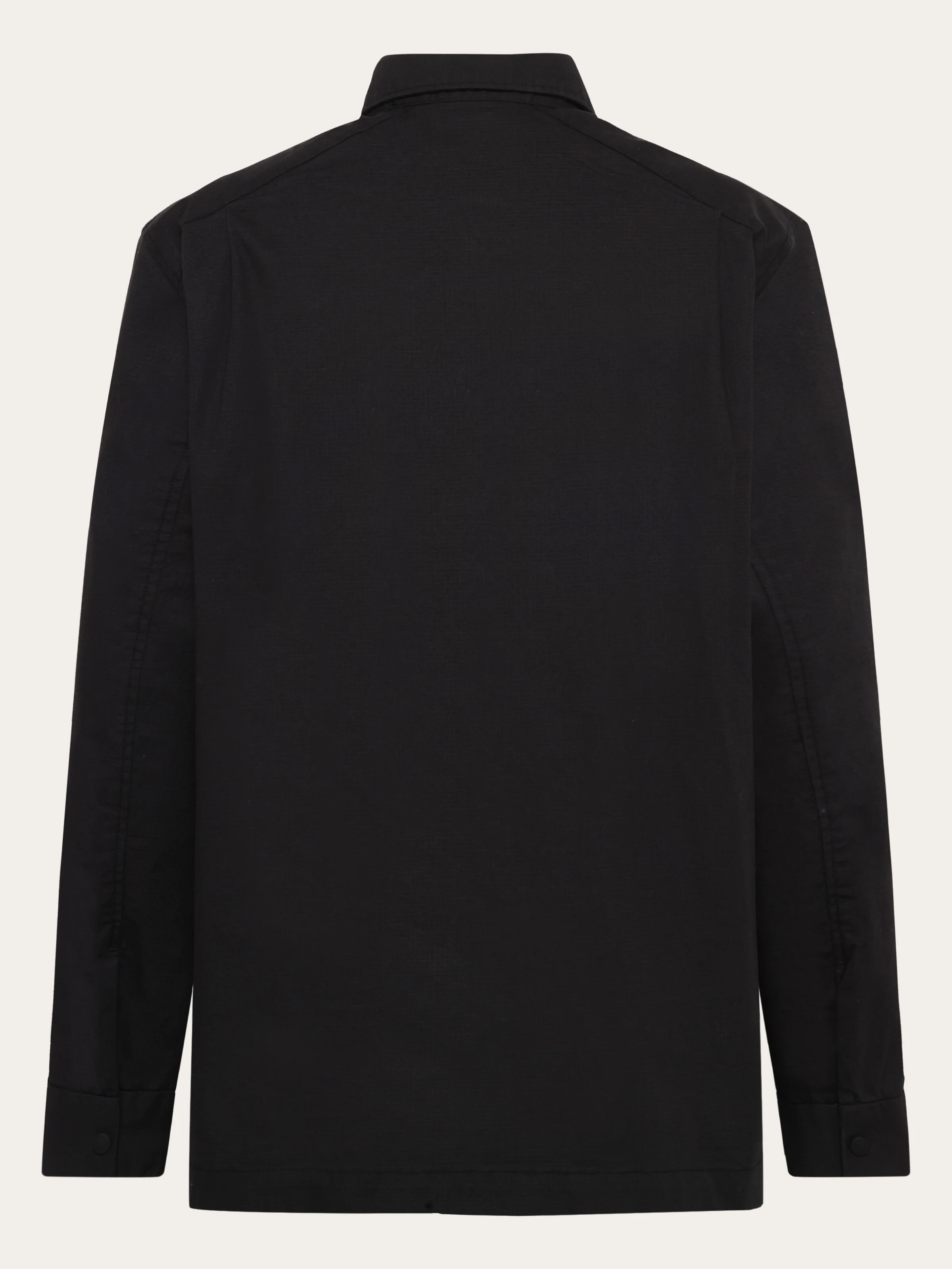 Ripstop overshirt - Black Jet - Image 3
