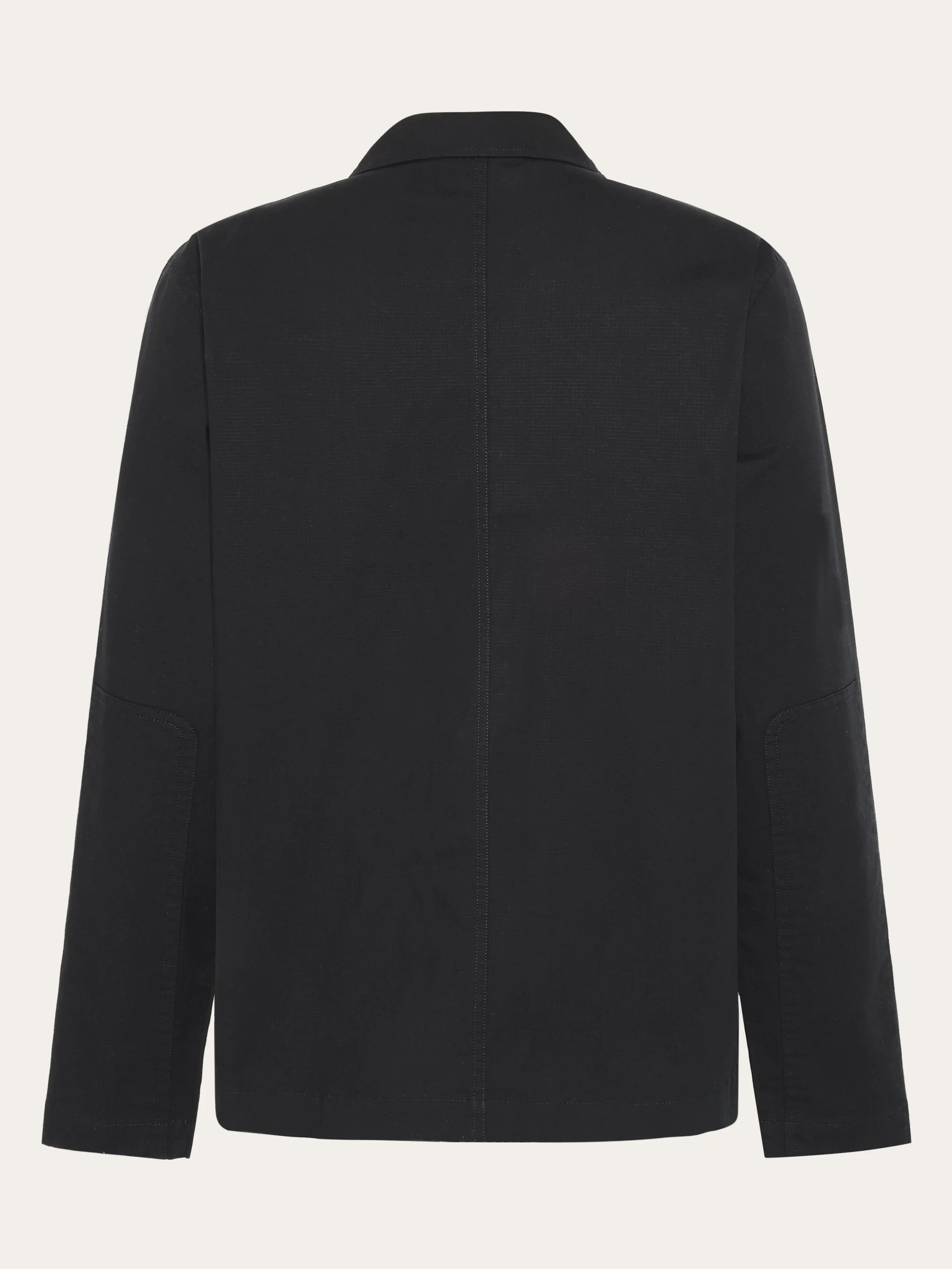 Ripstop overshirt - GOTS/Vegan - Black Jet - Image 4