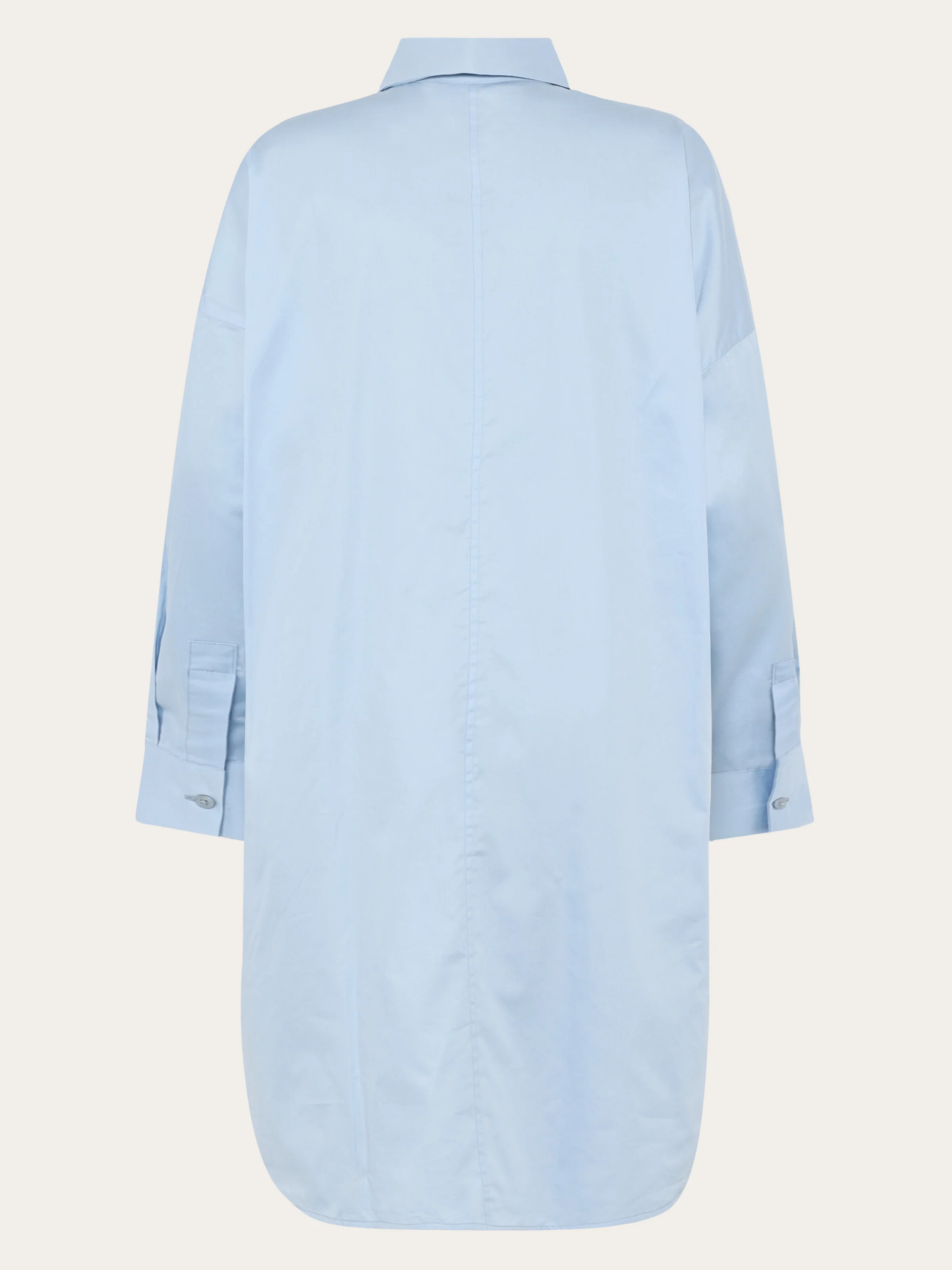 Satin shirt dress - Skyway - Image 3