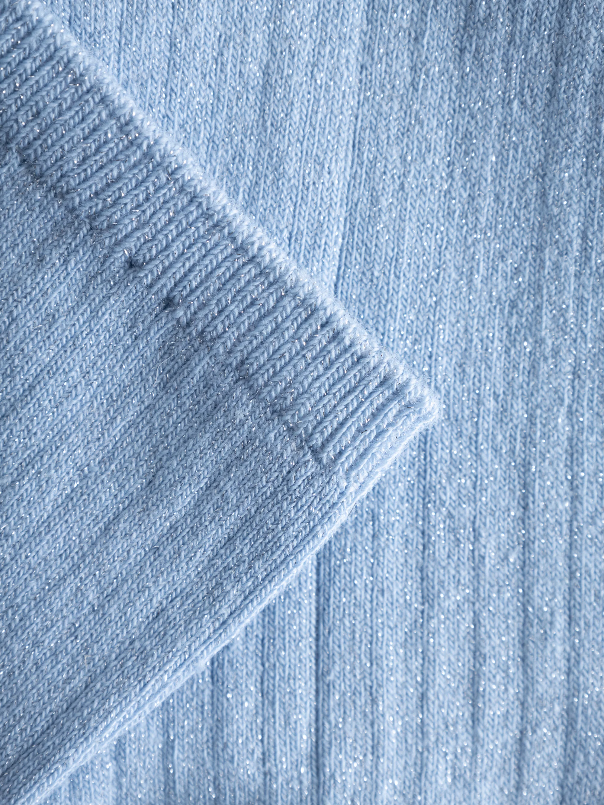 Single pack Rib lurex socks - Skyway - Image 2