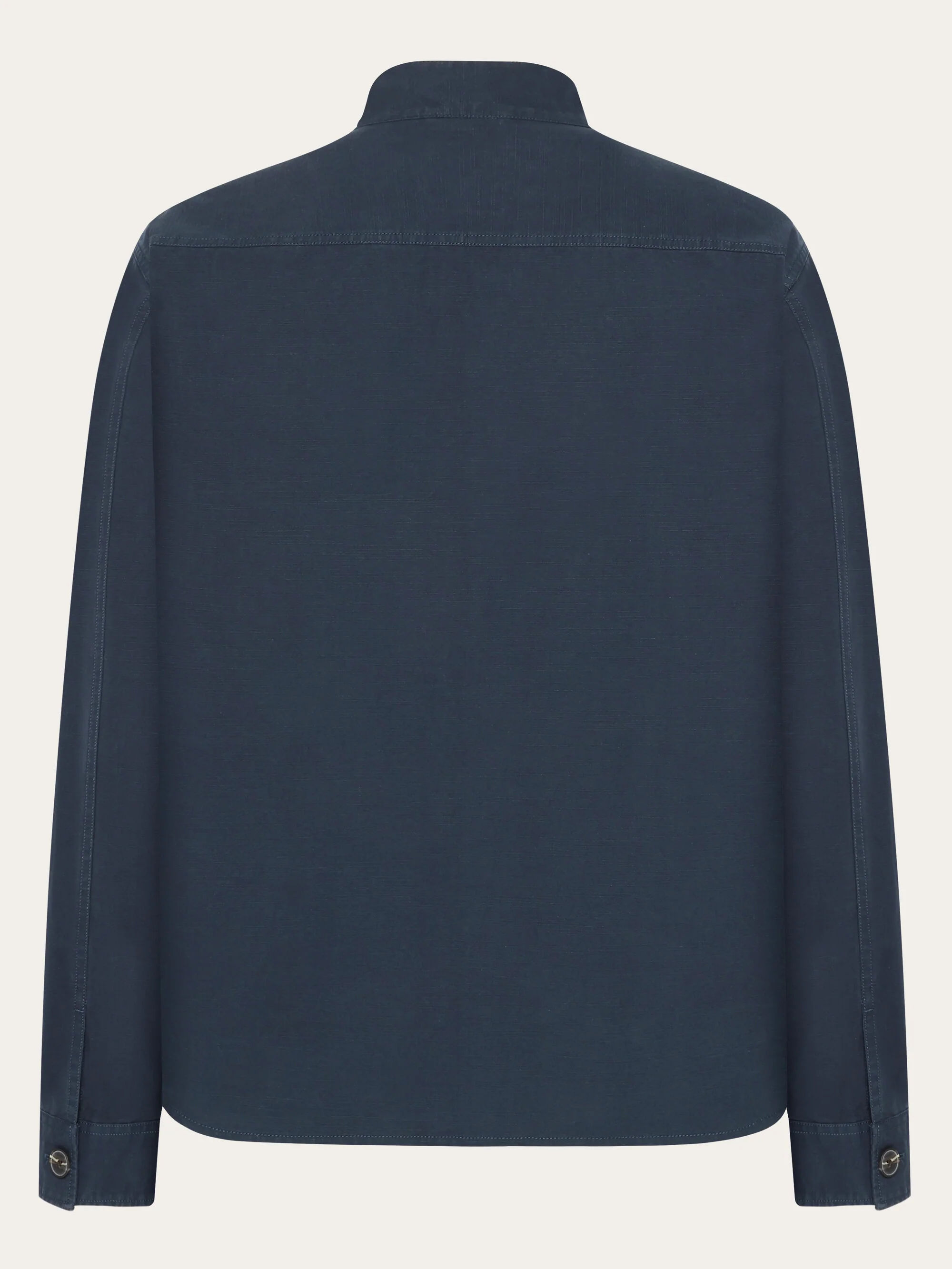 Slub overshirt - GOTS/Vegan - Total Eclipse - Image 3