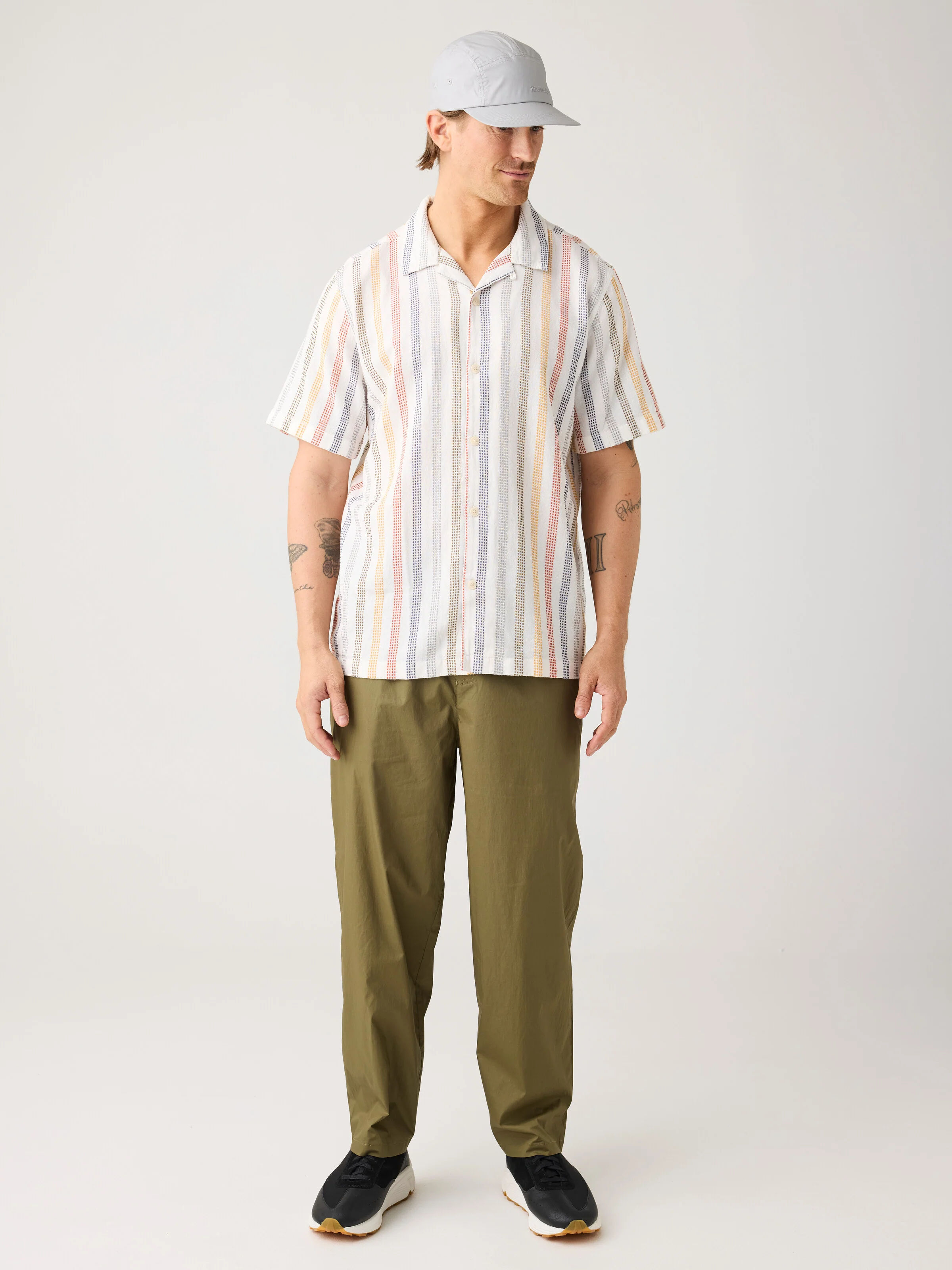 Storm relaxed vent ripstop 90 pants - Burned Olive - Image 2