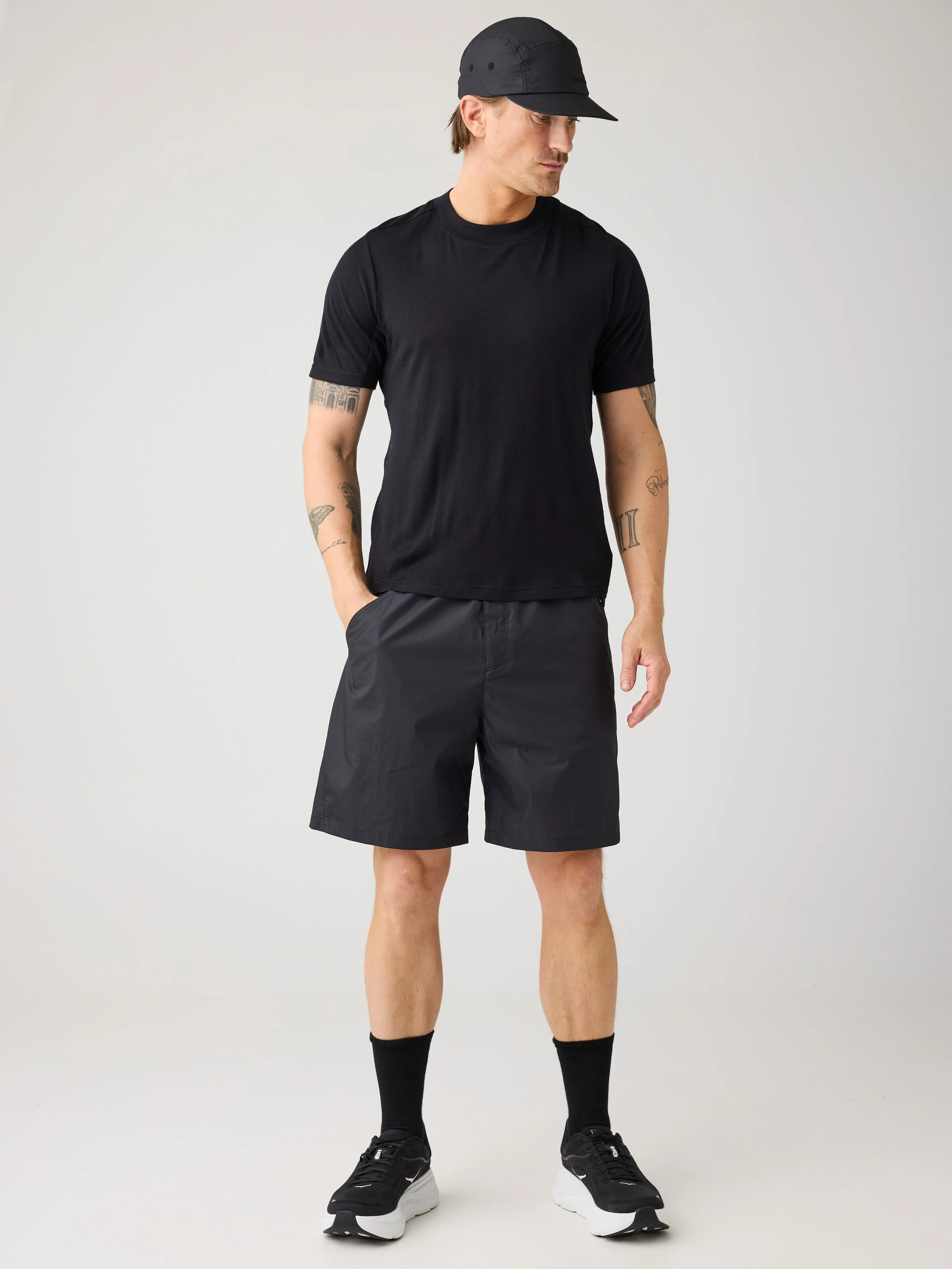 Storm relaxed vent ripstop 90 shorts - Black Jet - Image 5
