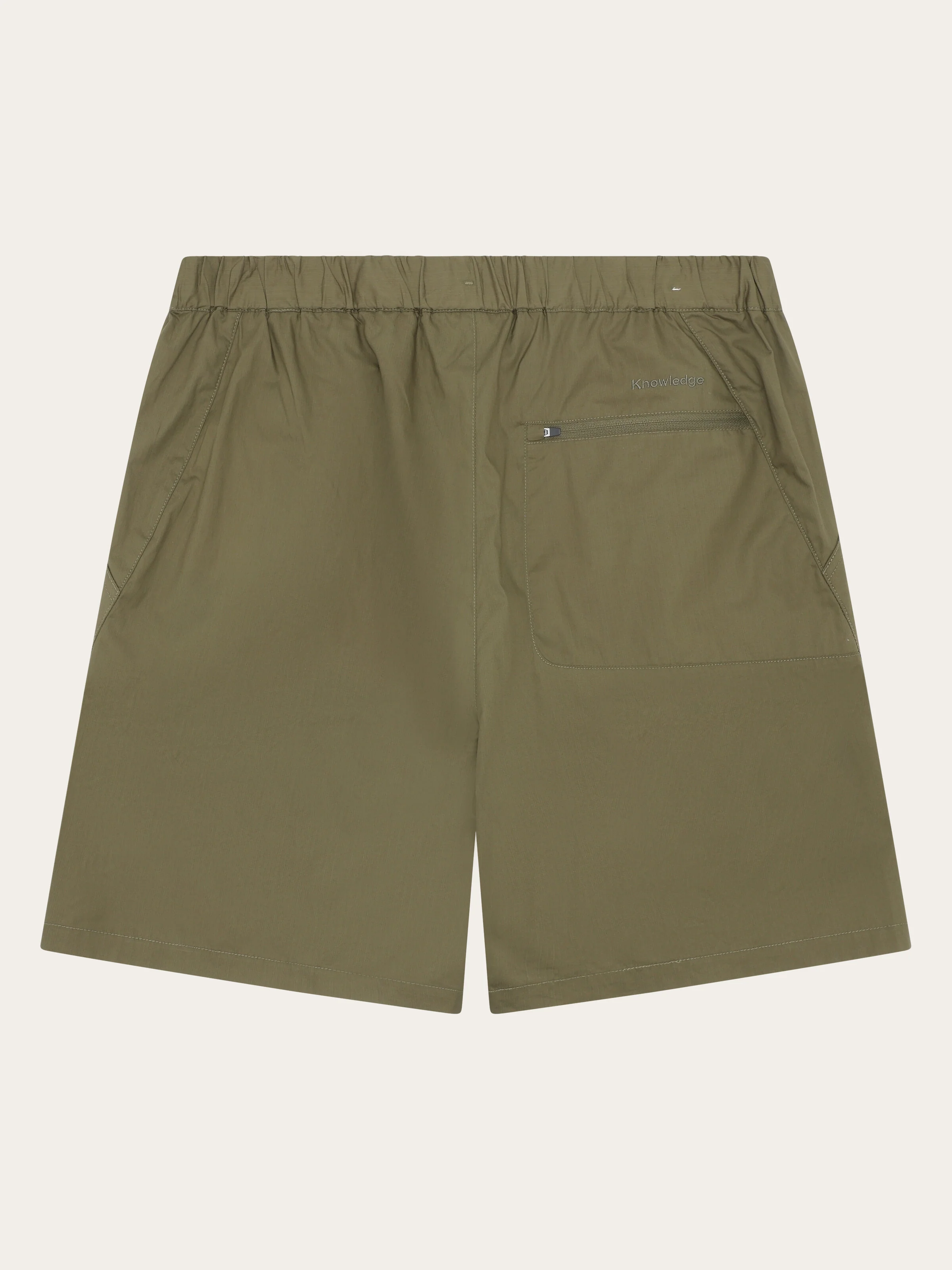 Storm relaxed vent ripstop 90 shorts - Burned Olive - Image 3