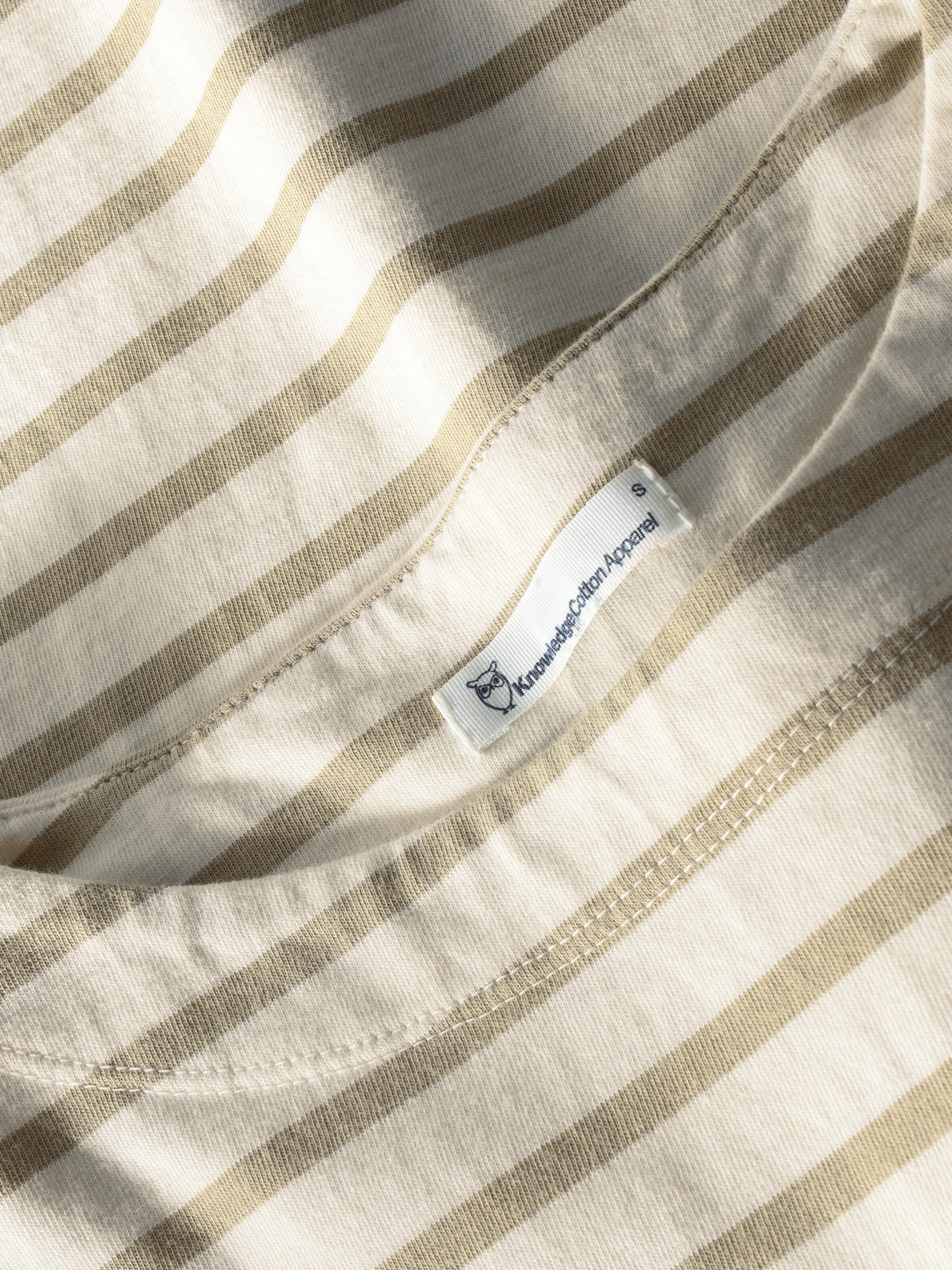 Stripe long sleeve t-shirt - Beige stripe - Image 2