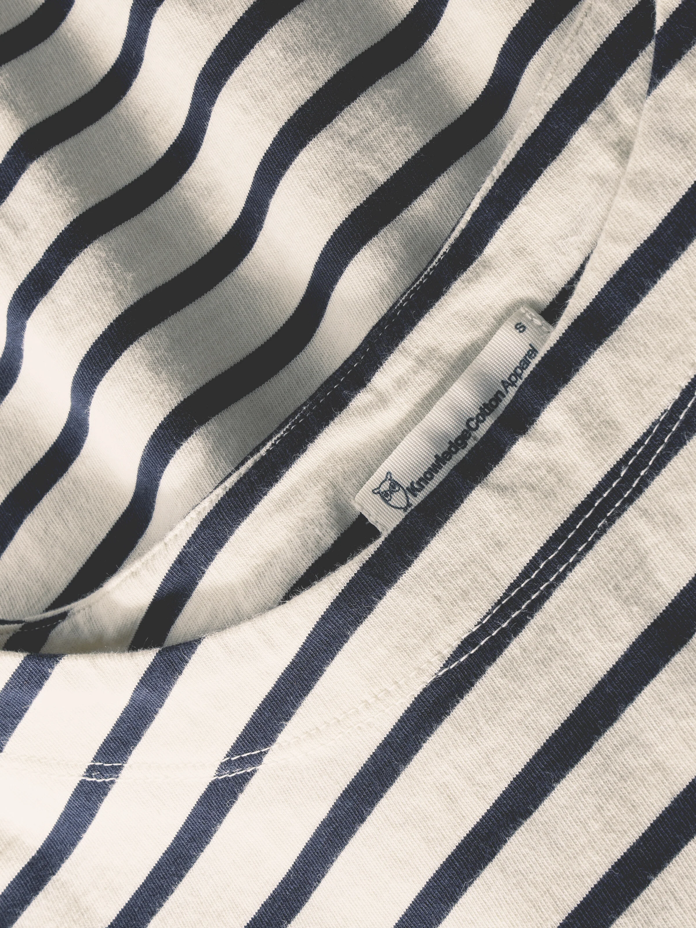 Stripe long sleeve t-shirt - Navy - Image 2