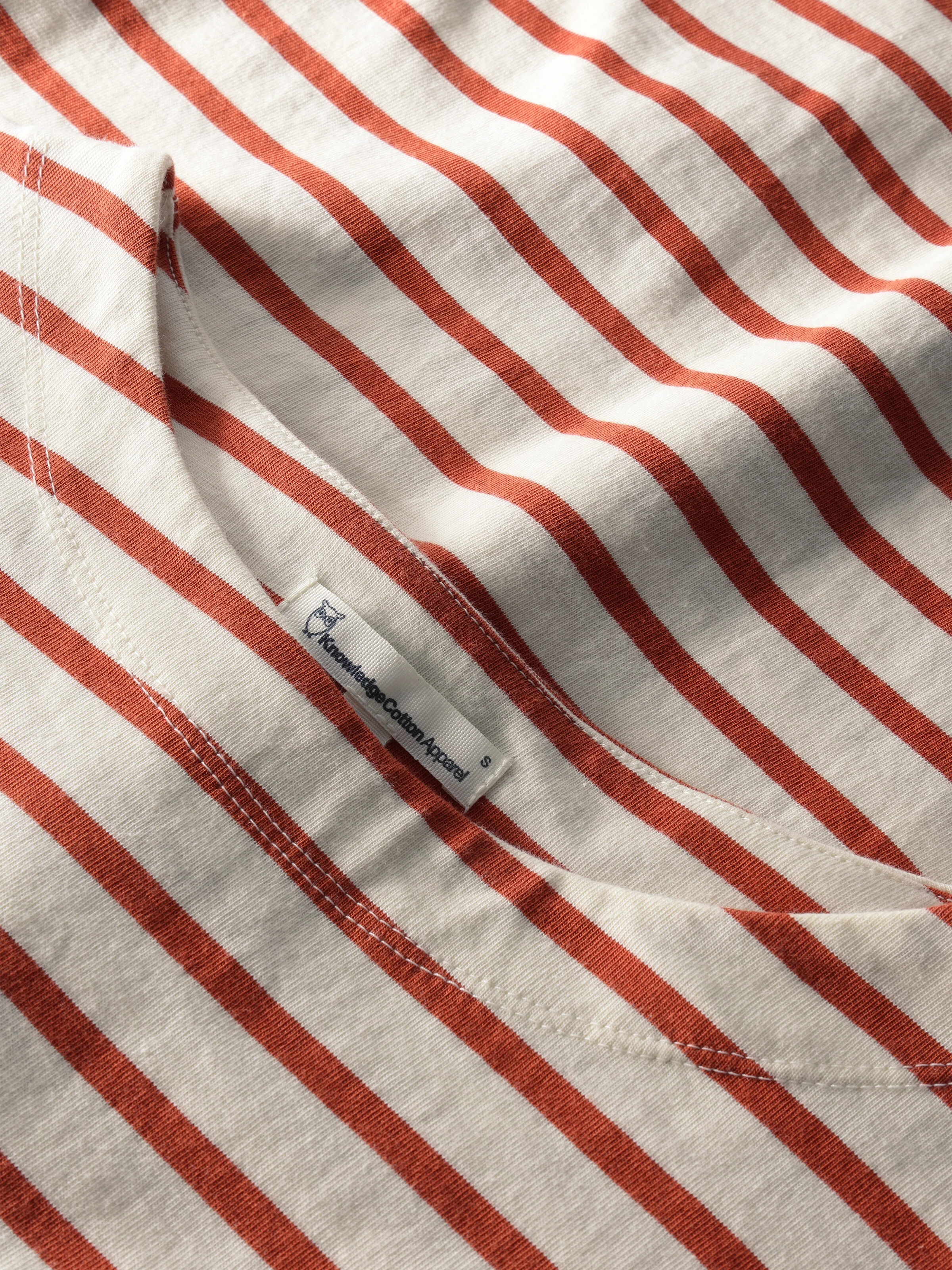 Stripe long sleeve t-shirt - Red Stripe - Image 4