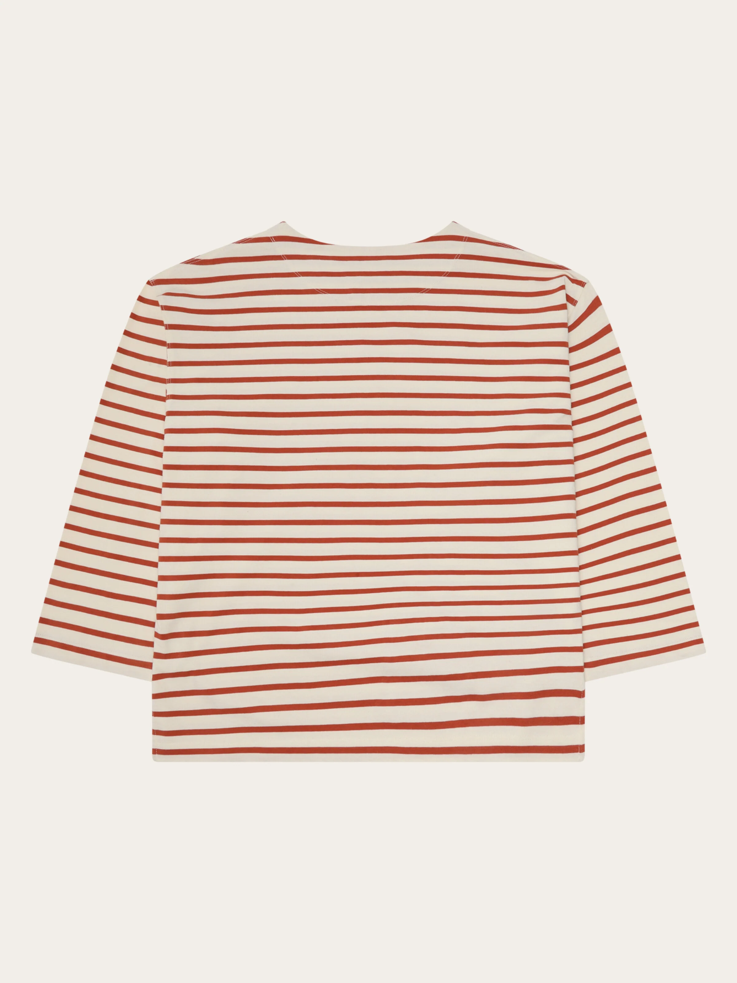 Stripe long sleeve t-shirt - Red Stripe - Image 5