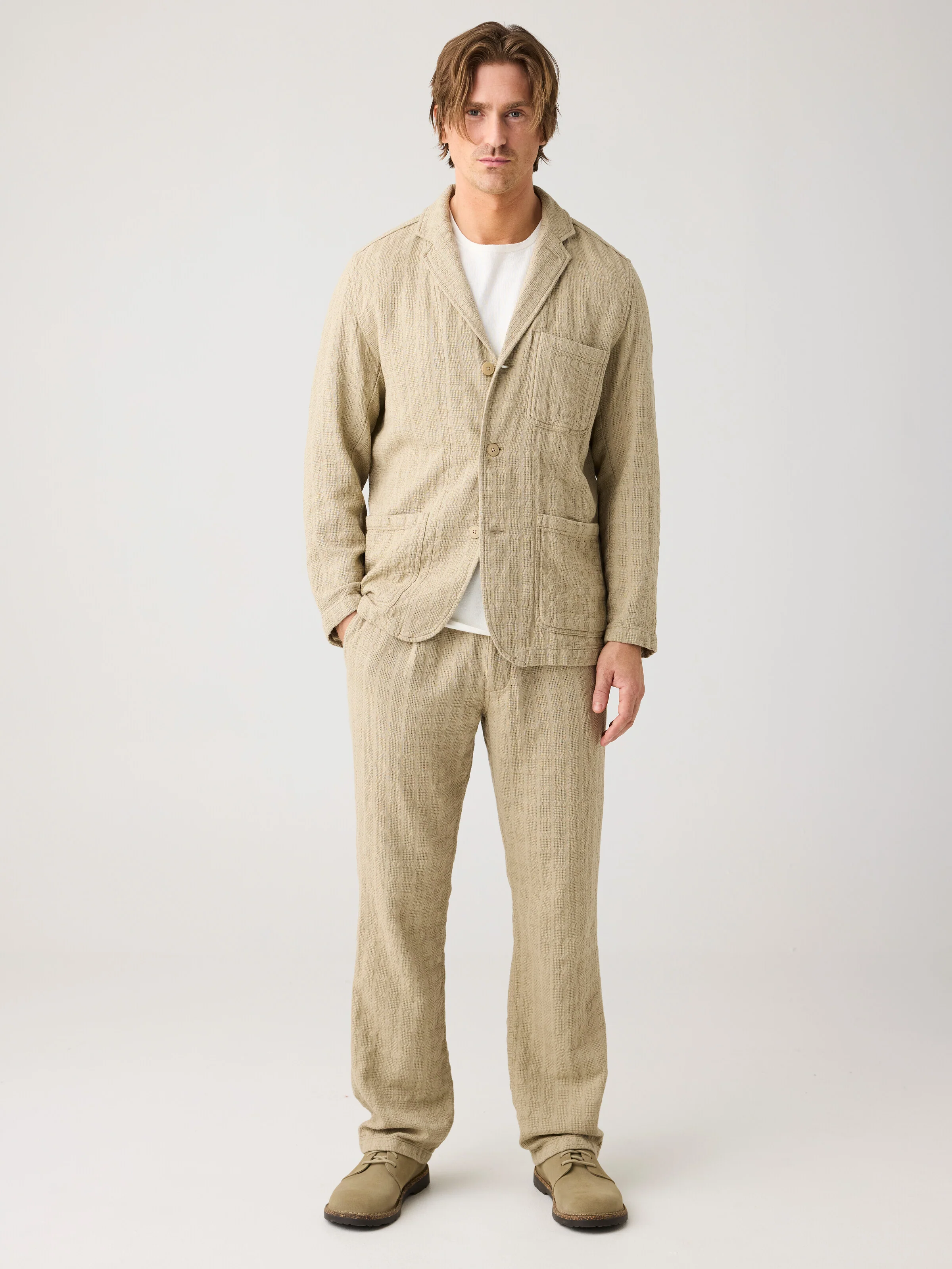 Structure blazer - Twill - Image 3