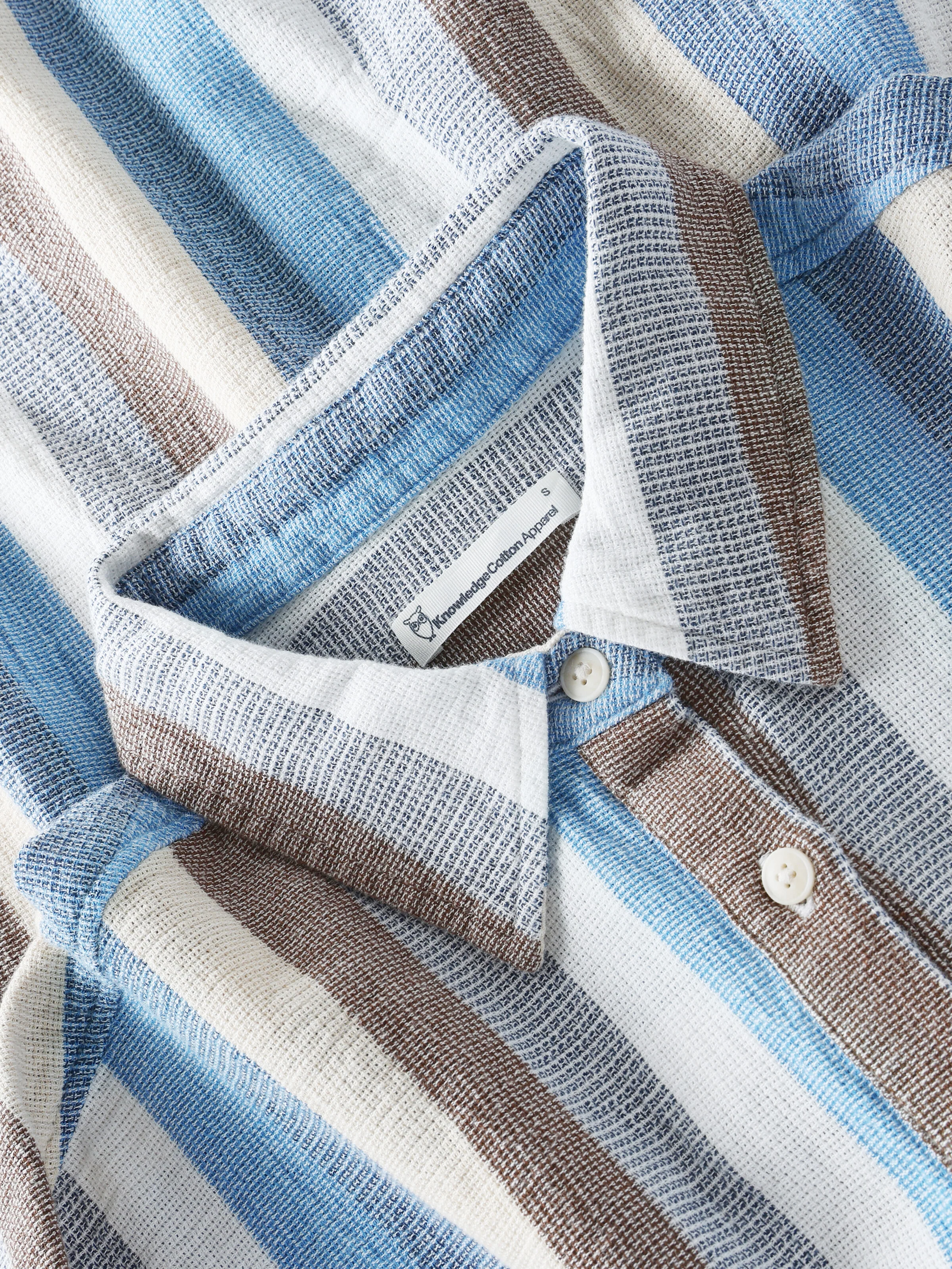 Structure shirt dress - Multi color stripe - Image 4