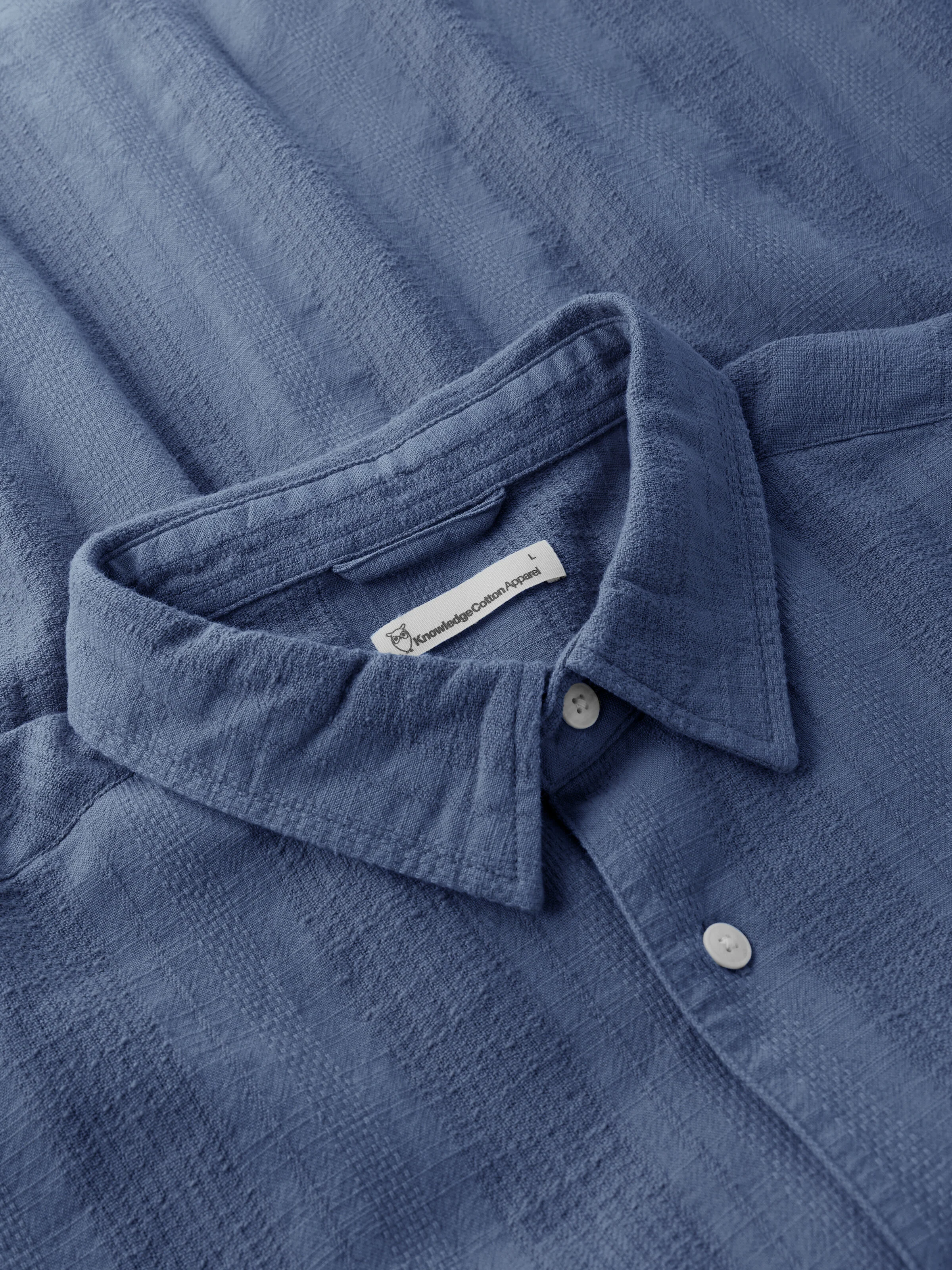 Structure shirt - Vintage Indigo - Image 2