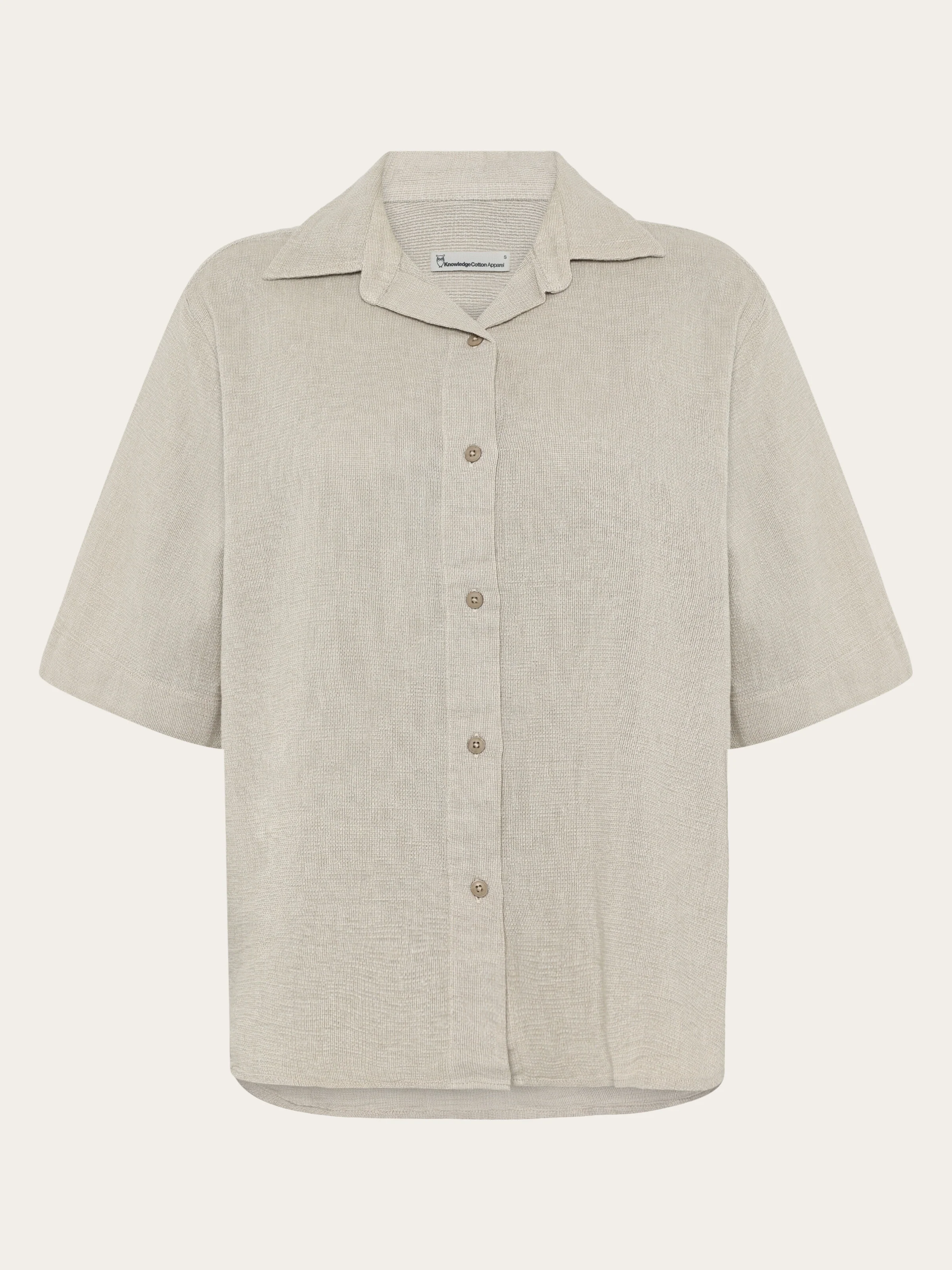 Structure short sleeve shirt - Twill