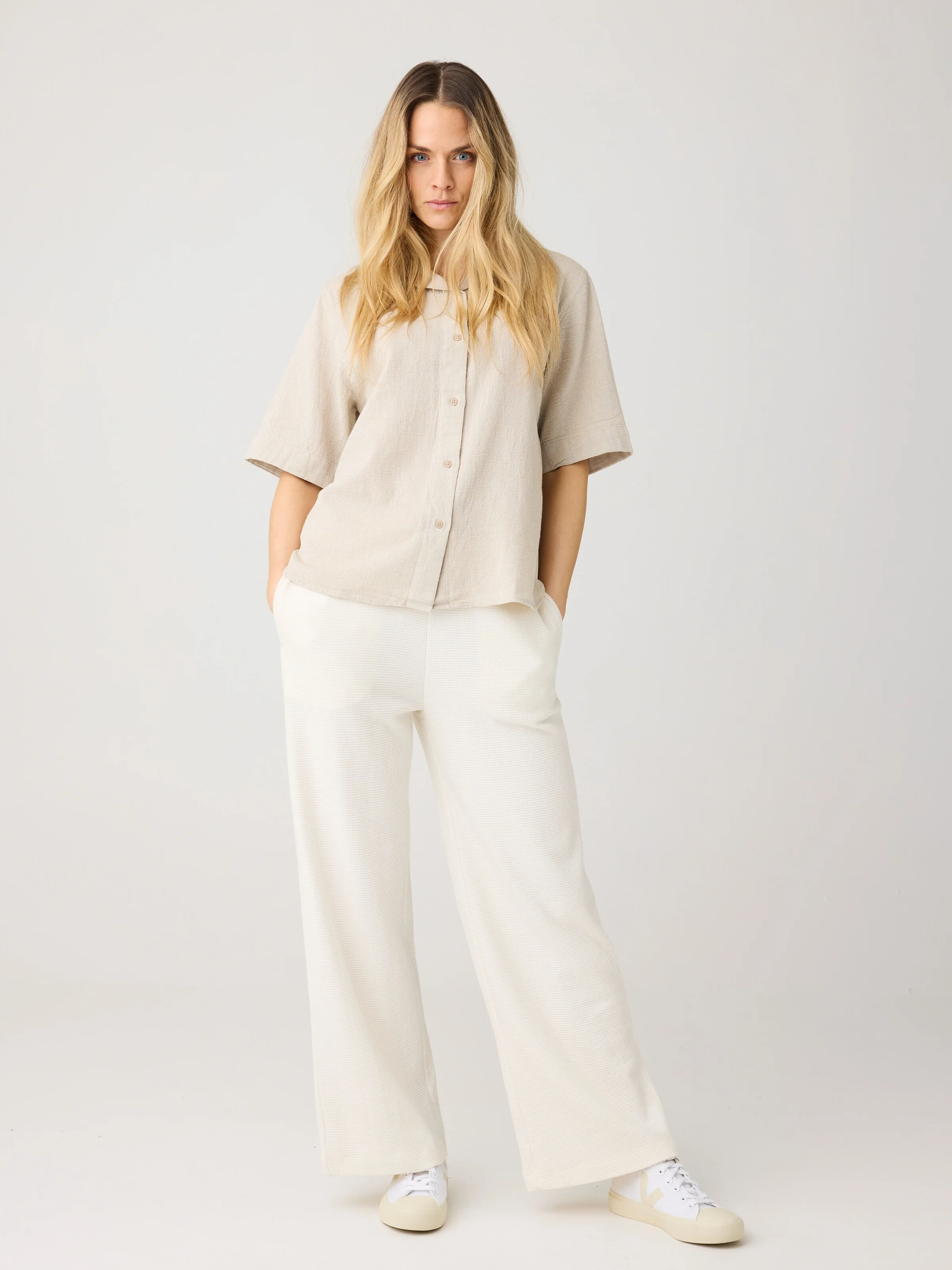Structure short sleeve shirt - Twill - Image 3