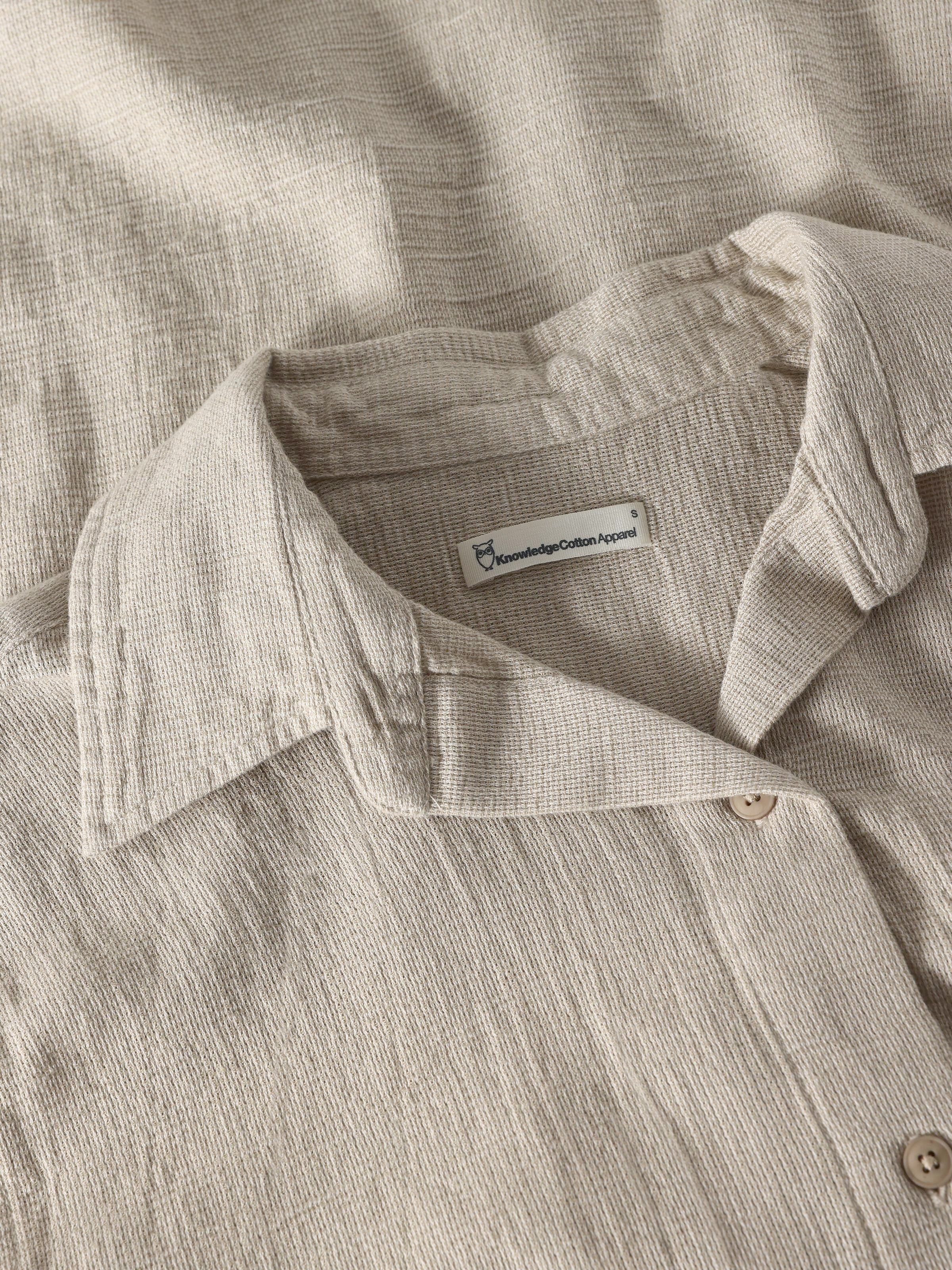 Structure short sleeve shirt - Twill - Image 4