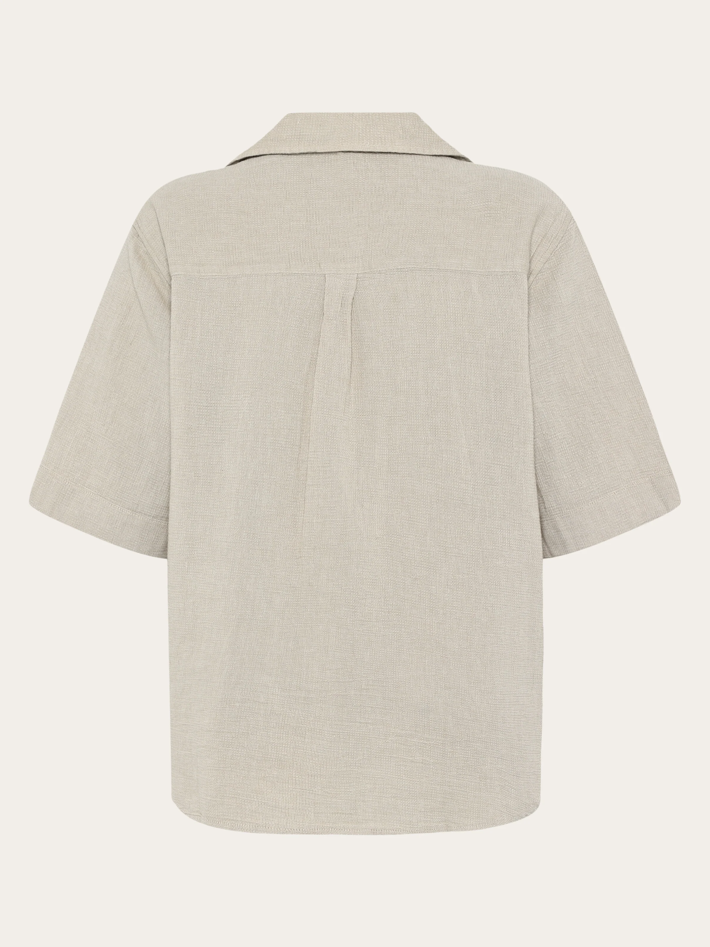 Structure short sleeve shirt - Twill - Image 5