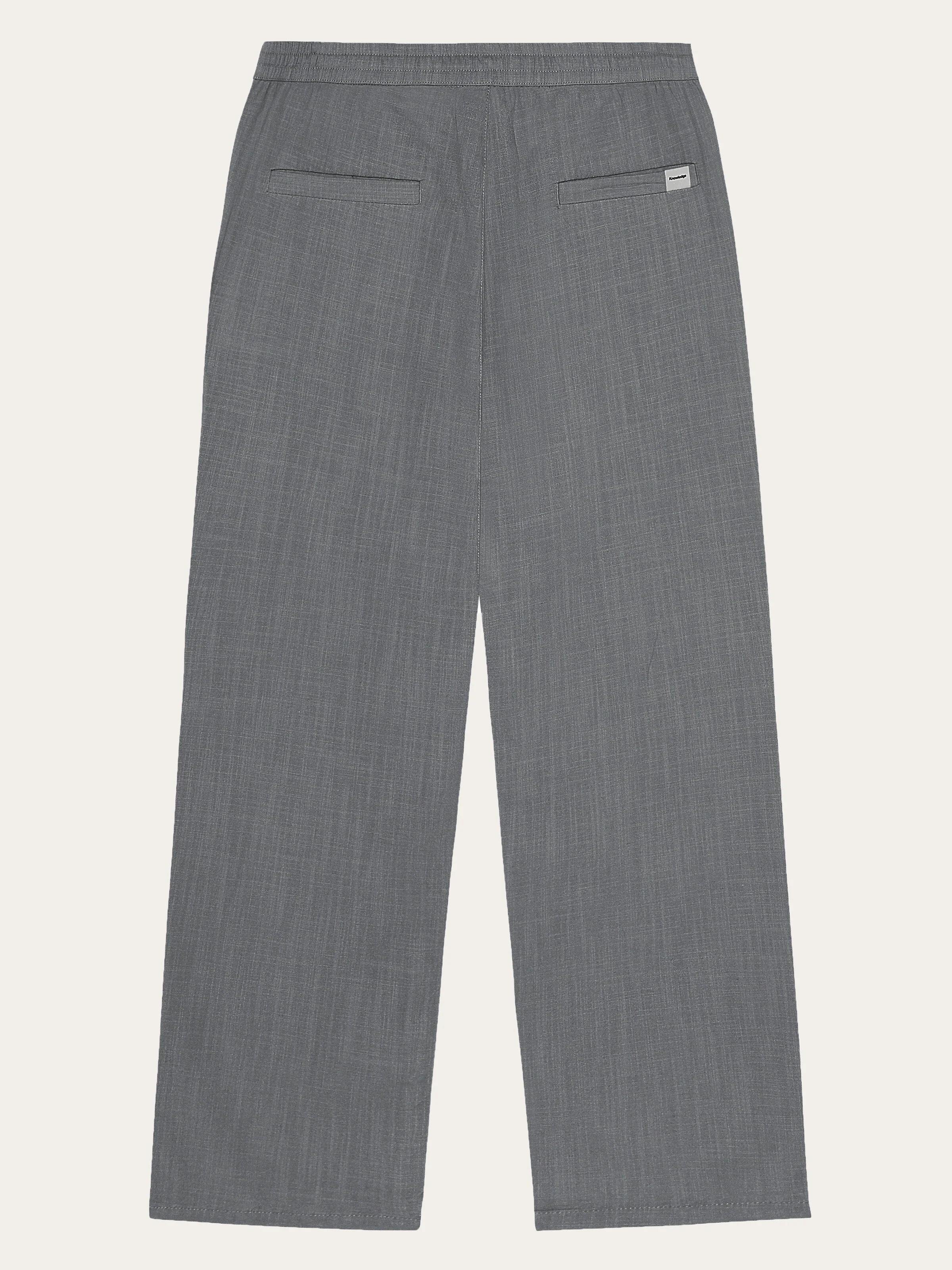 Tim tapered linen blend pants - Ultimate Grey - Image 3