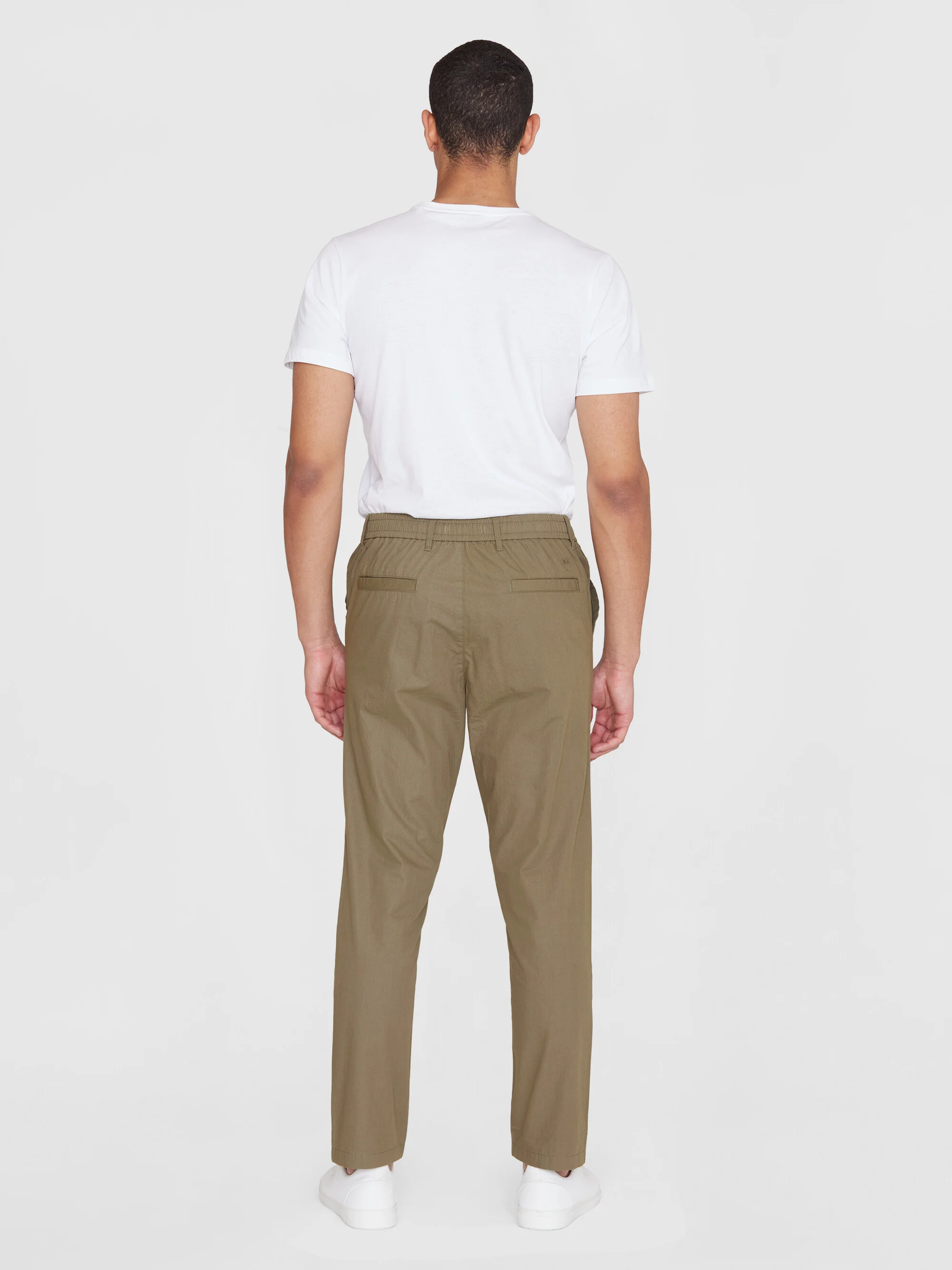 Tim tapered chino pants - Burned Olive - Image 3