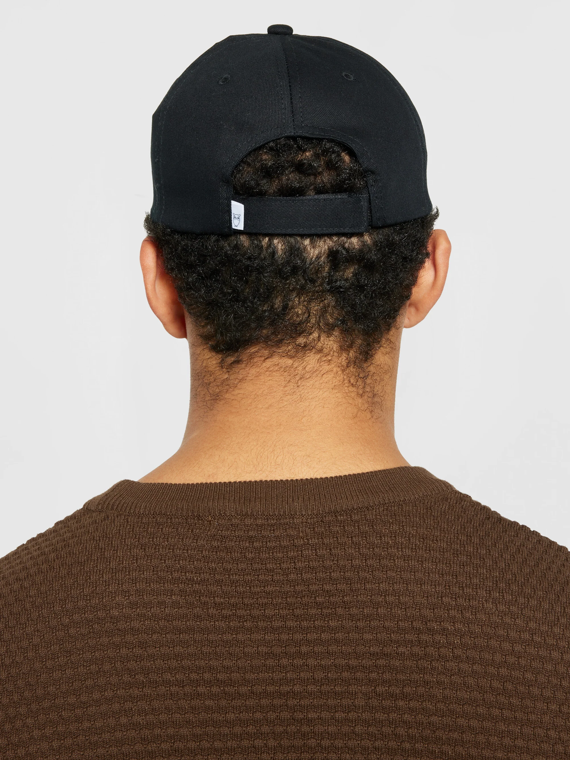 Twill logo cap - Black Jet - Image 3
