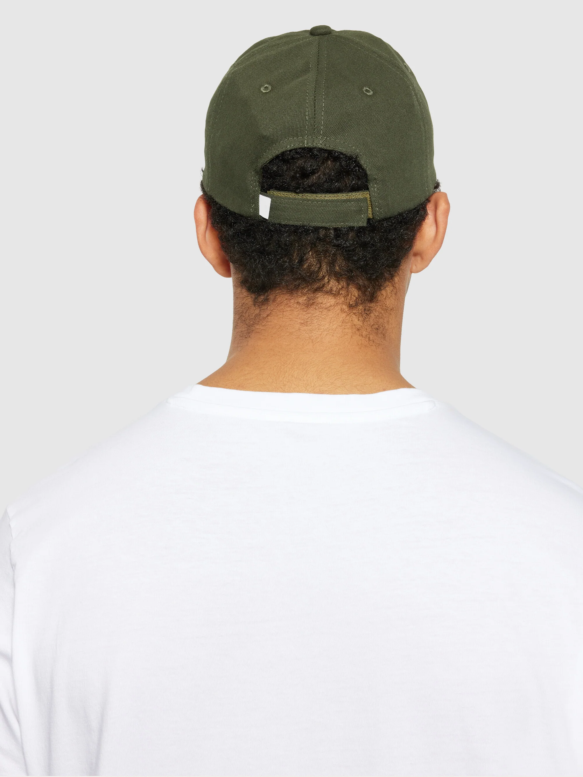 Twill logo cap - Forest Night - Image 3