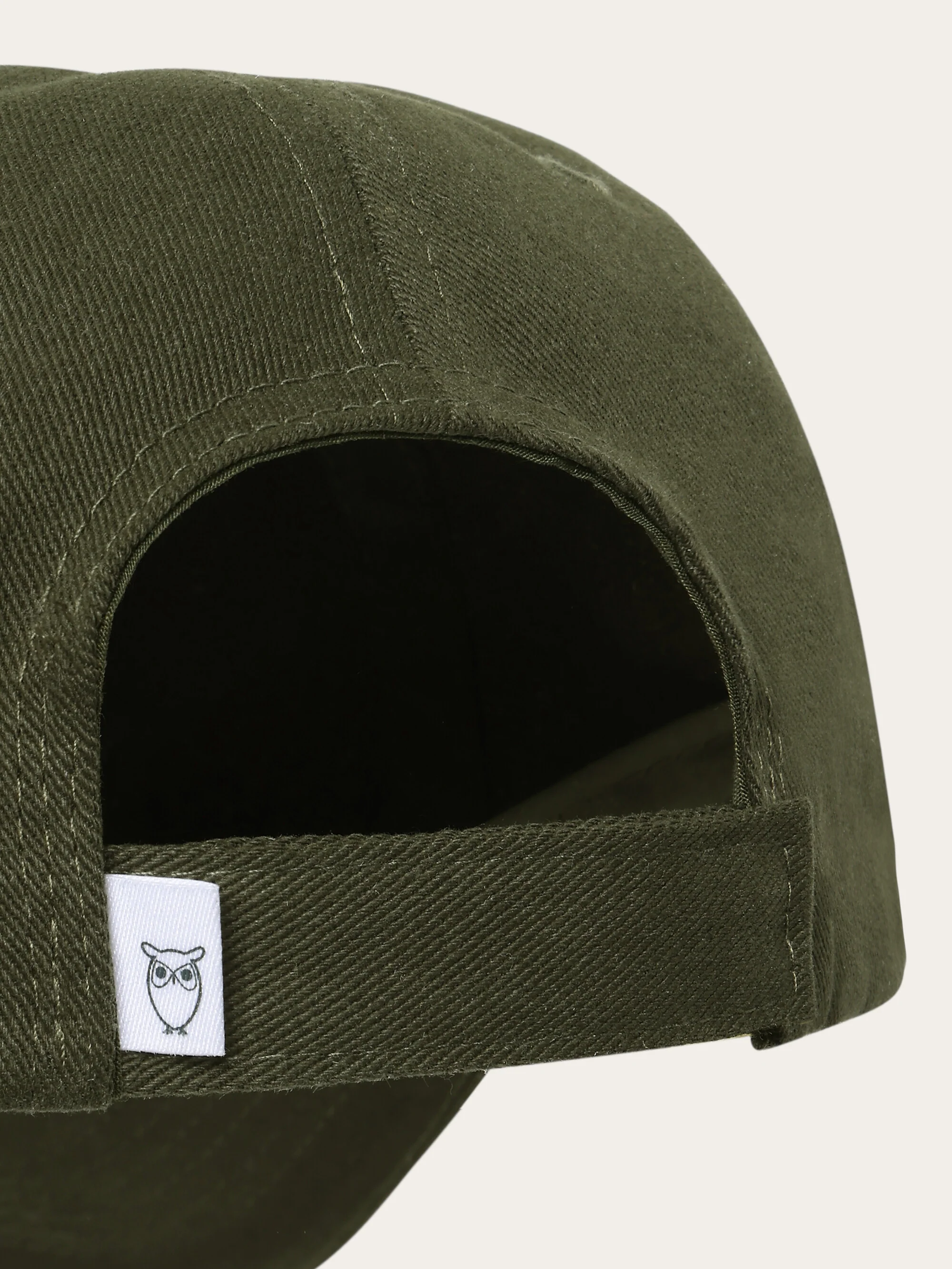 Twill logo cap - Forest Night - Image 5