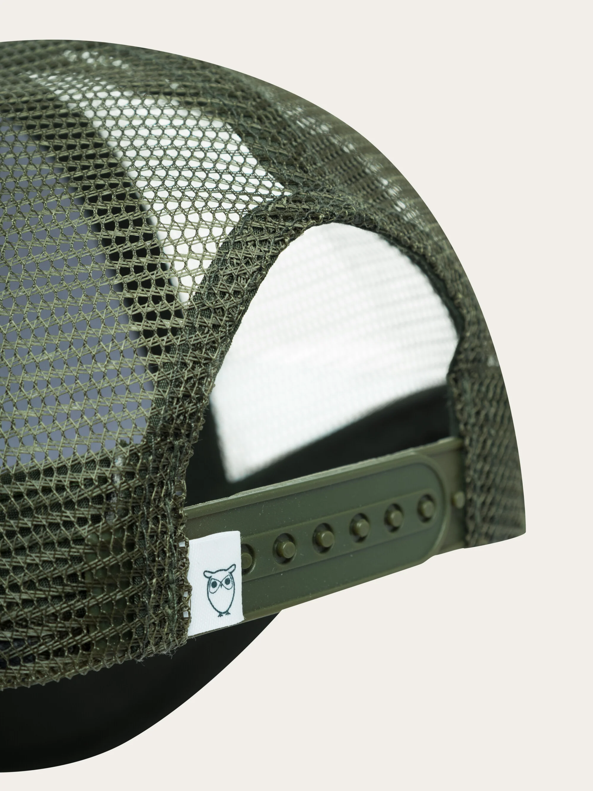 Twill trucker cap - Forest Night - Image 6