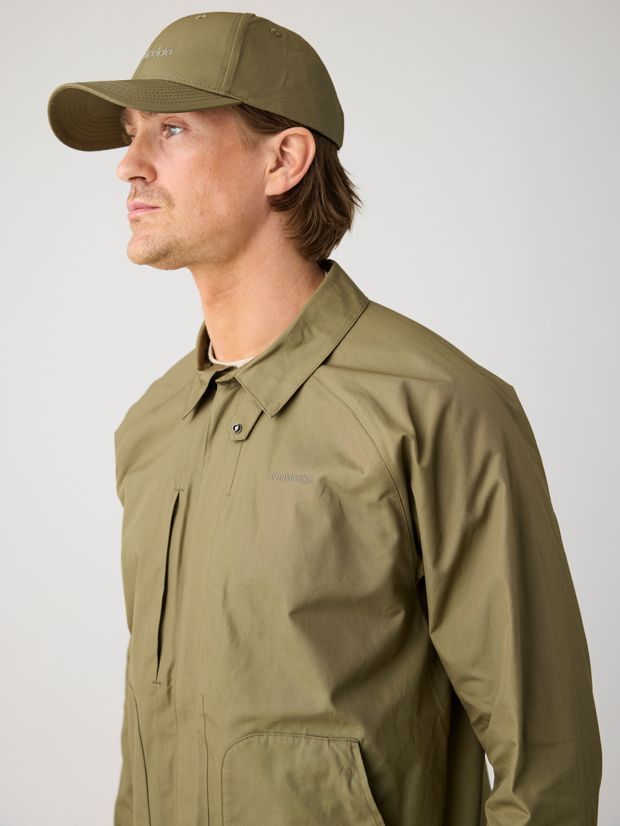 Vent canvas 200 jacket - Burned Olive - Image 5