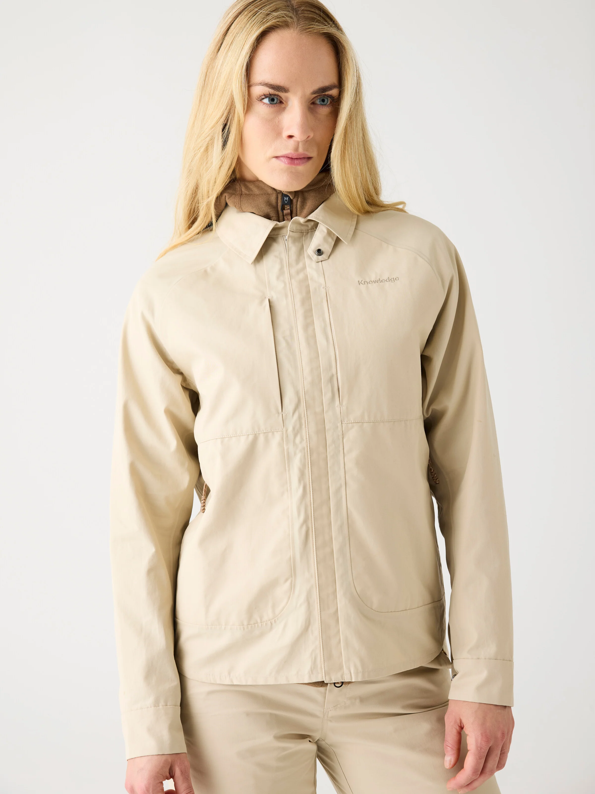 Vent canvas 200 jacket - Light feather gray - Image 2