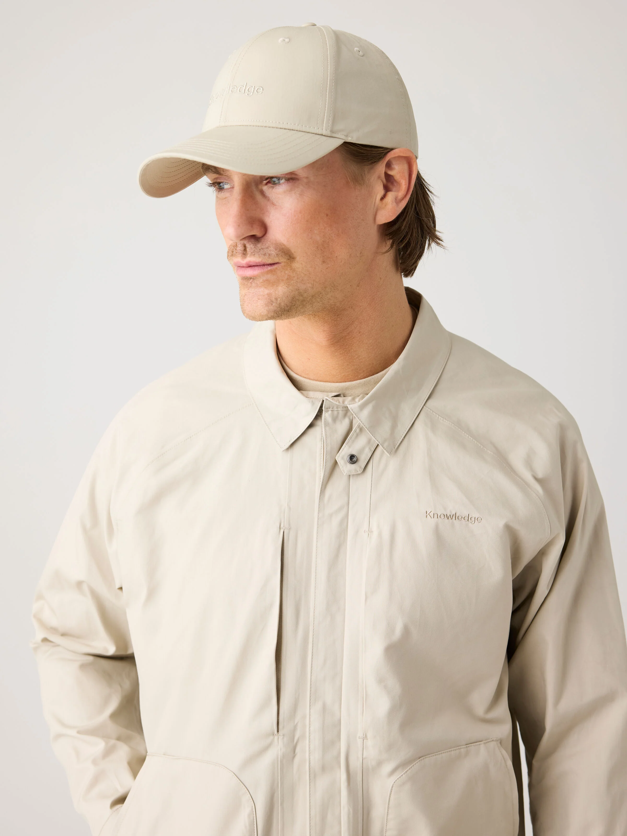 Vent canvas 200 jacket - Light feather gray - Image 4
