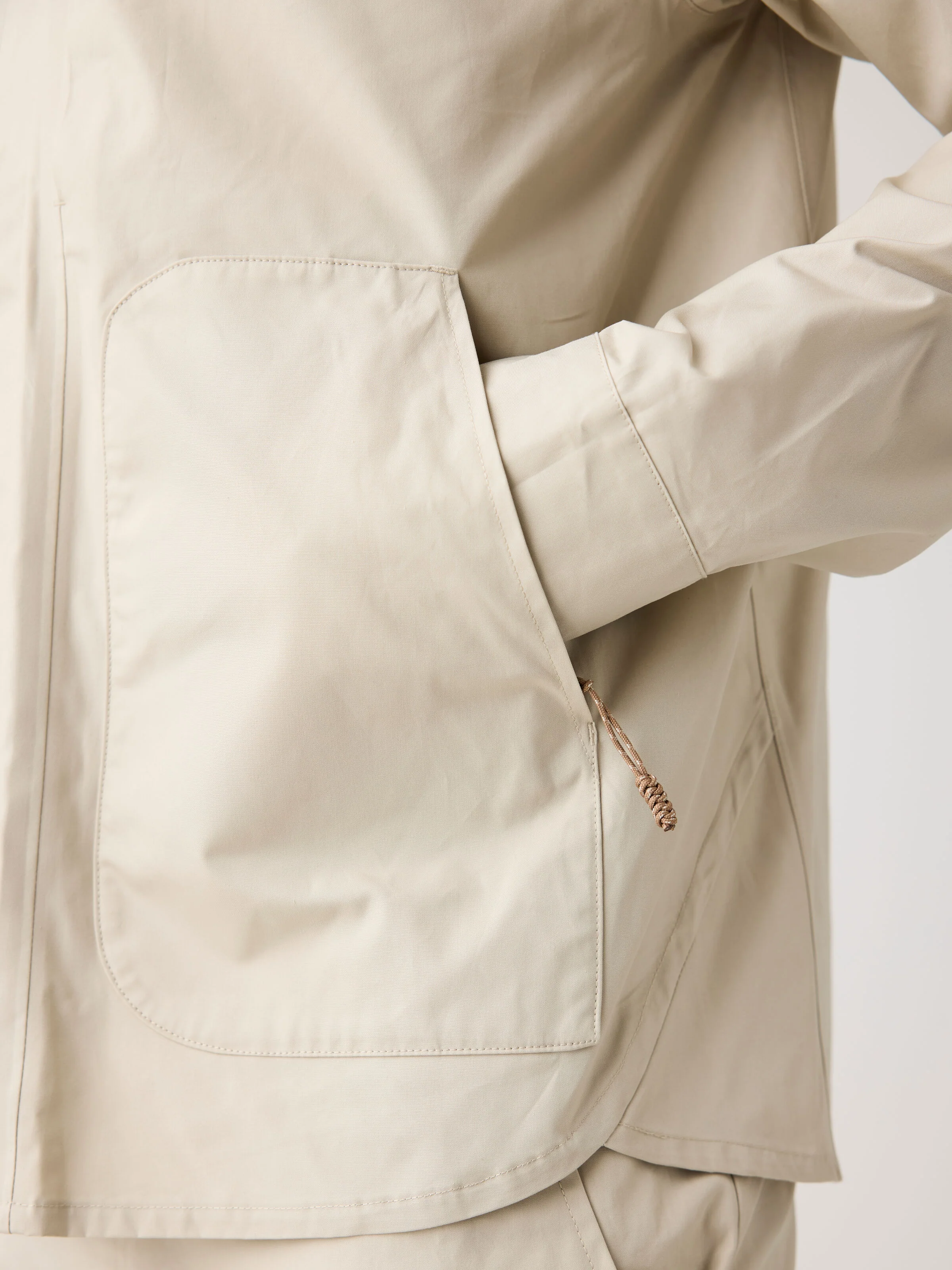 Vent canvas 200 jacket - Light feather gray - Image 7