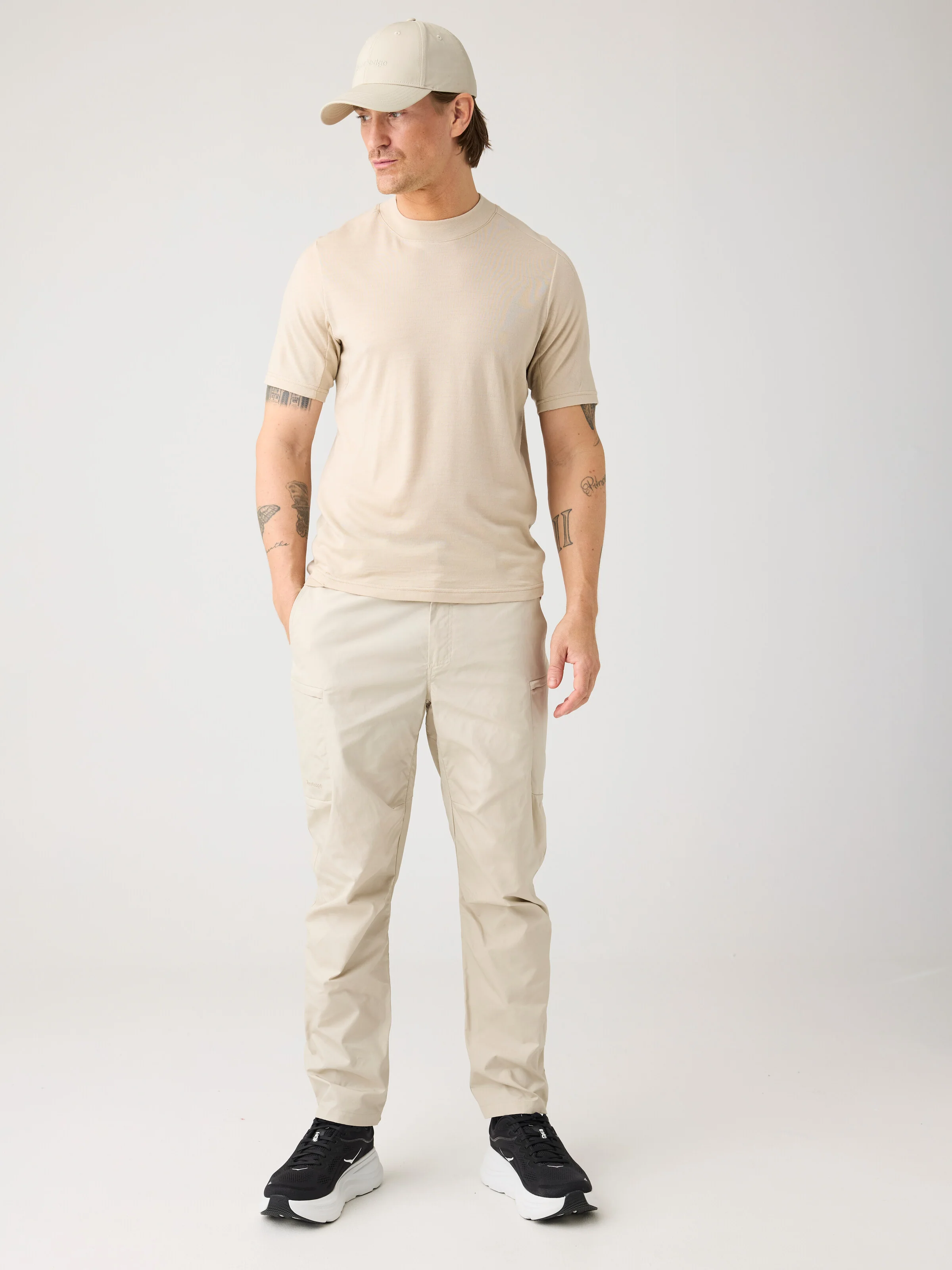 Vent canvas 200 pants - Light feather gray - Image 5