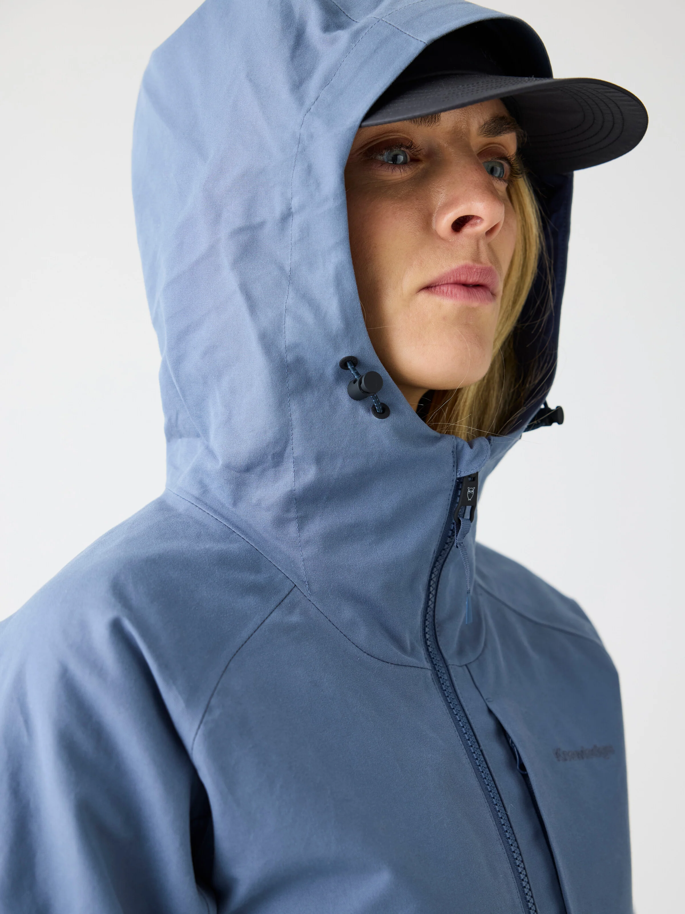 Vent canvas 270 shell jacket - Vintage Indigo - Image 3