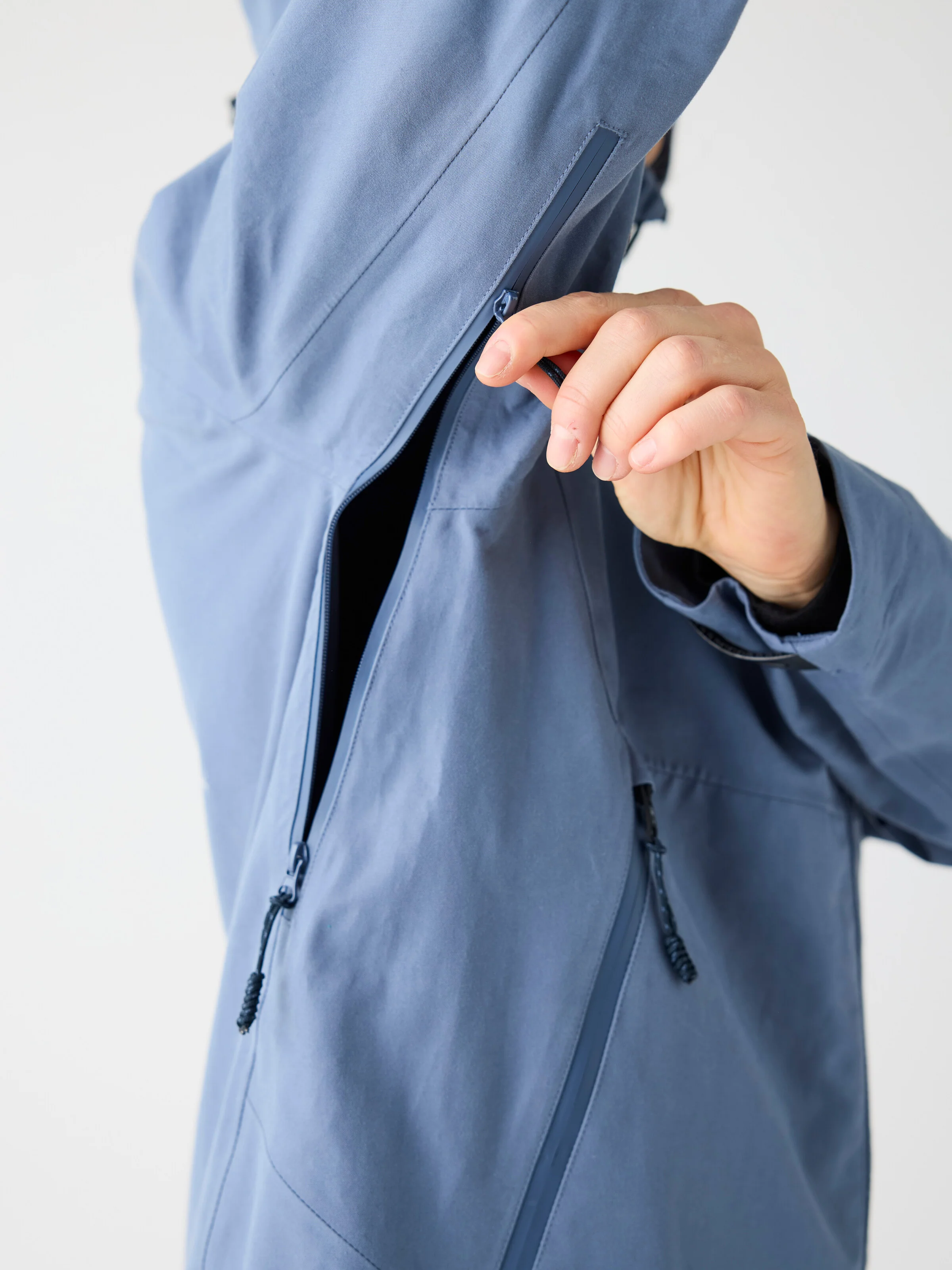 Vent canvas 270 shell jacket - Vintage Indigo - Image 4