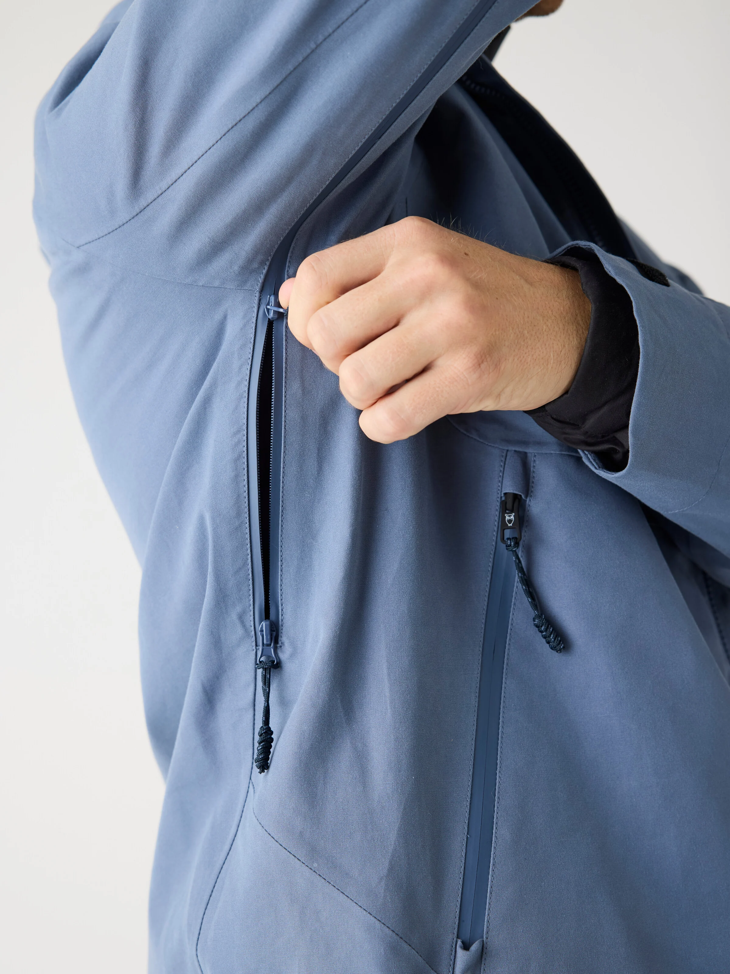 Vent canvas 270 shell jacket - Vintage Indigo - Image 4