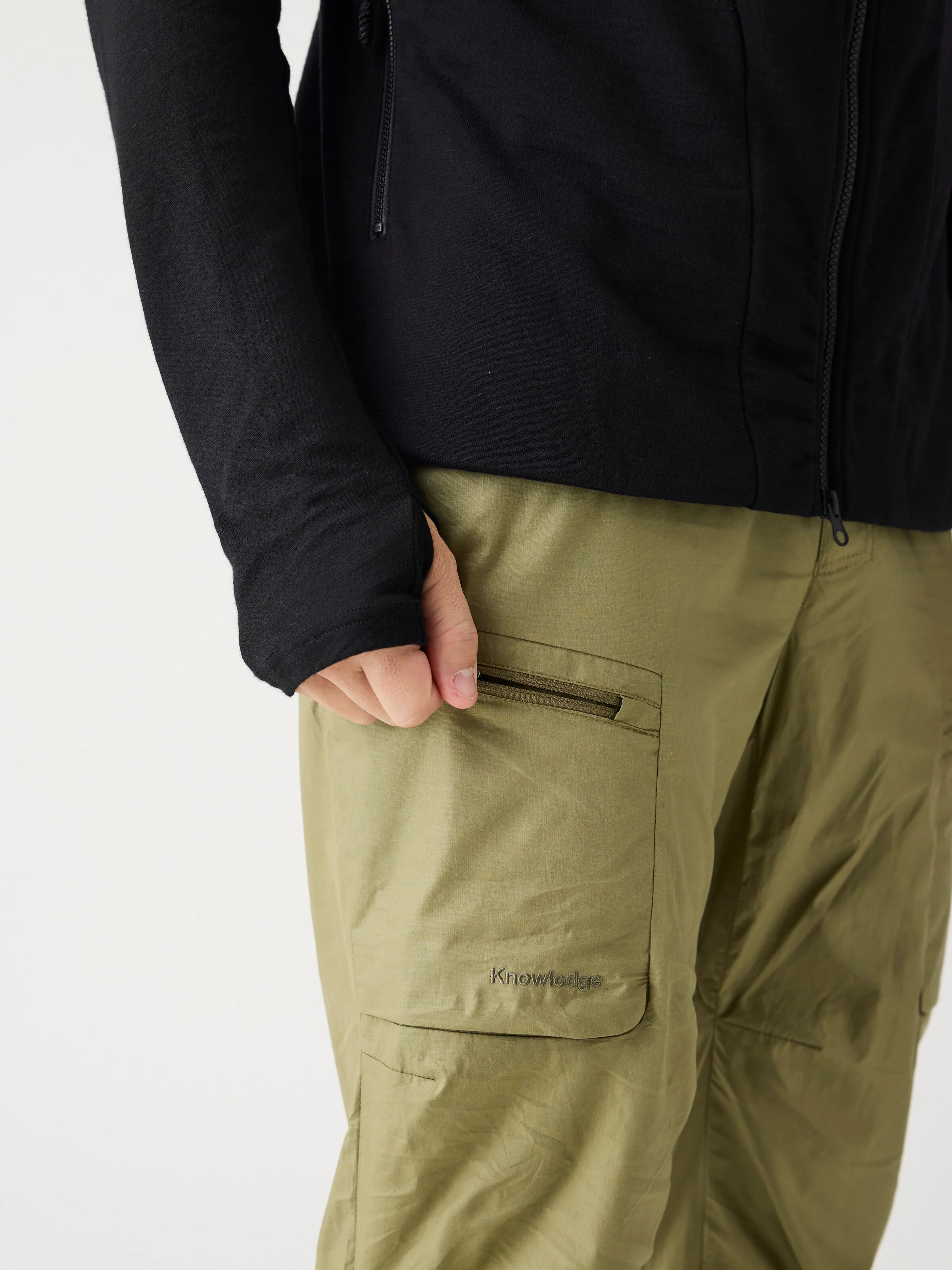 Vent ripstop 90 pants - Burned Olive - Image 3