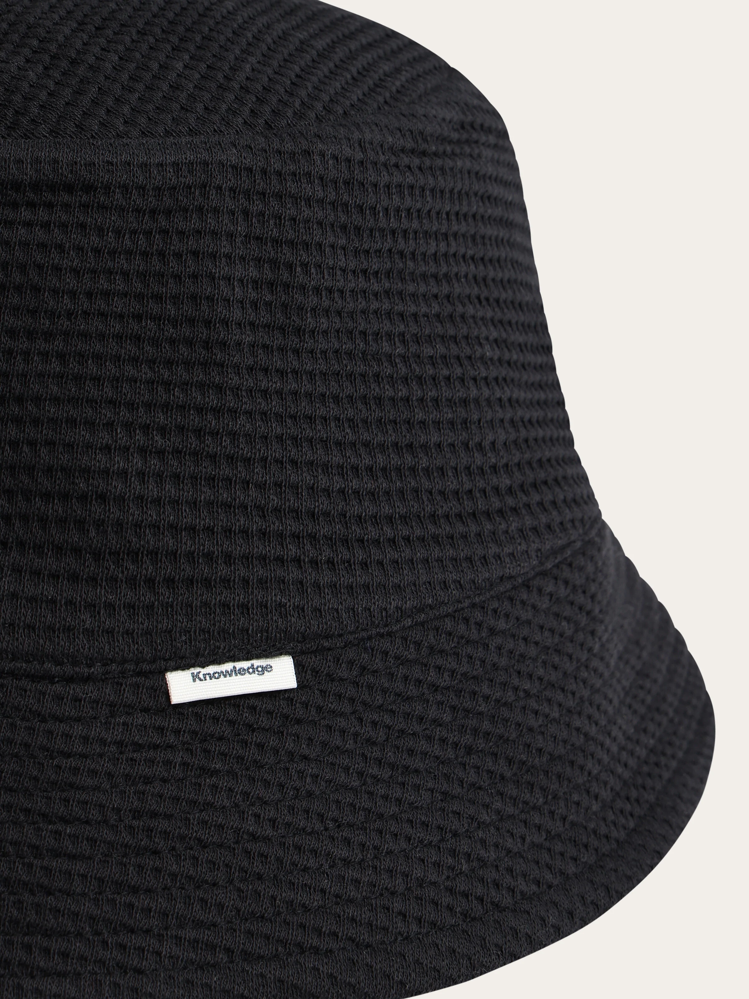 Waffle bucket hat - Black Jet - Image 2