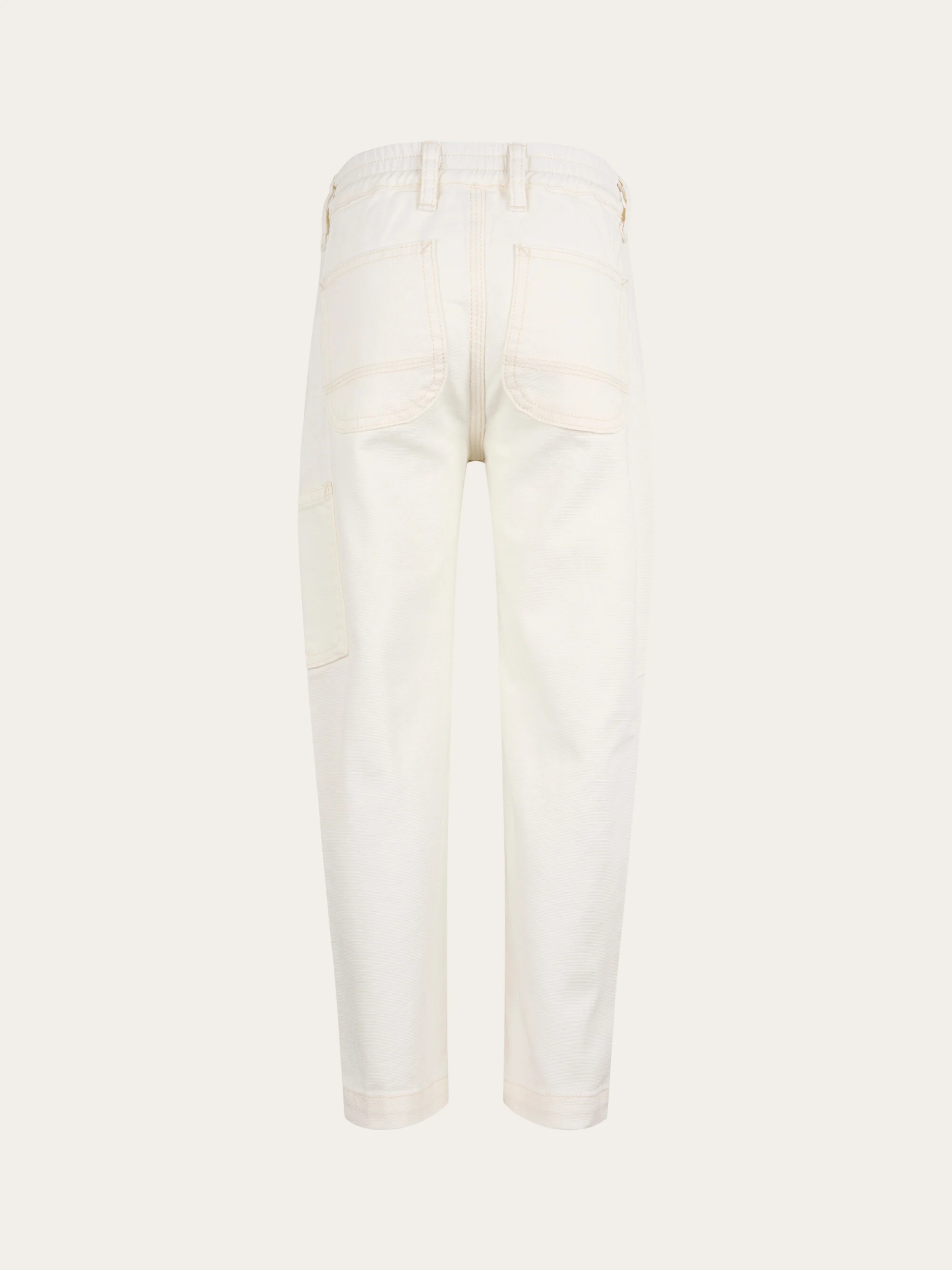 Wide fit pant - Star White - Image 4