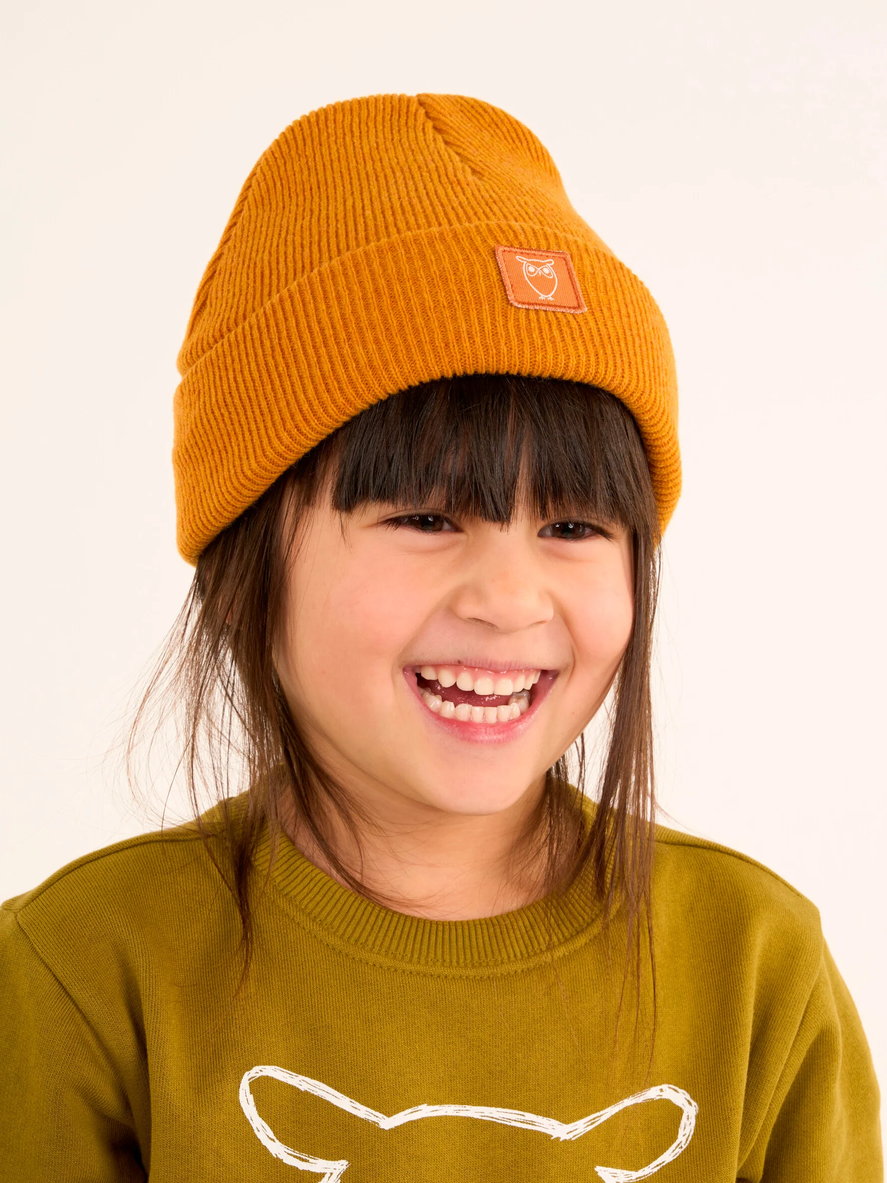 Kids Wool beanie - Desert Sun - Image 3